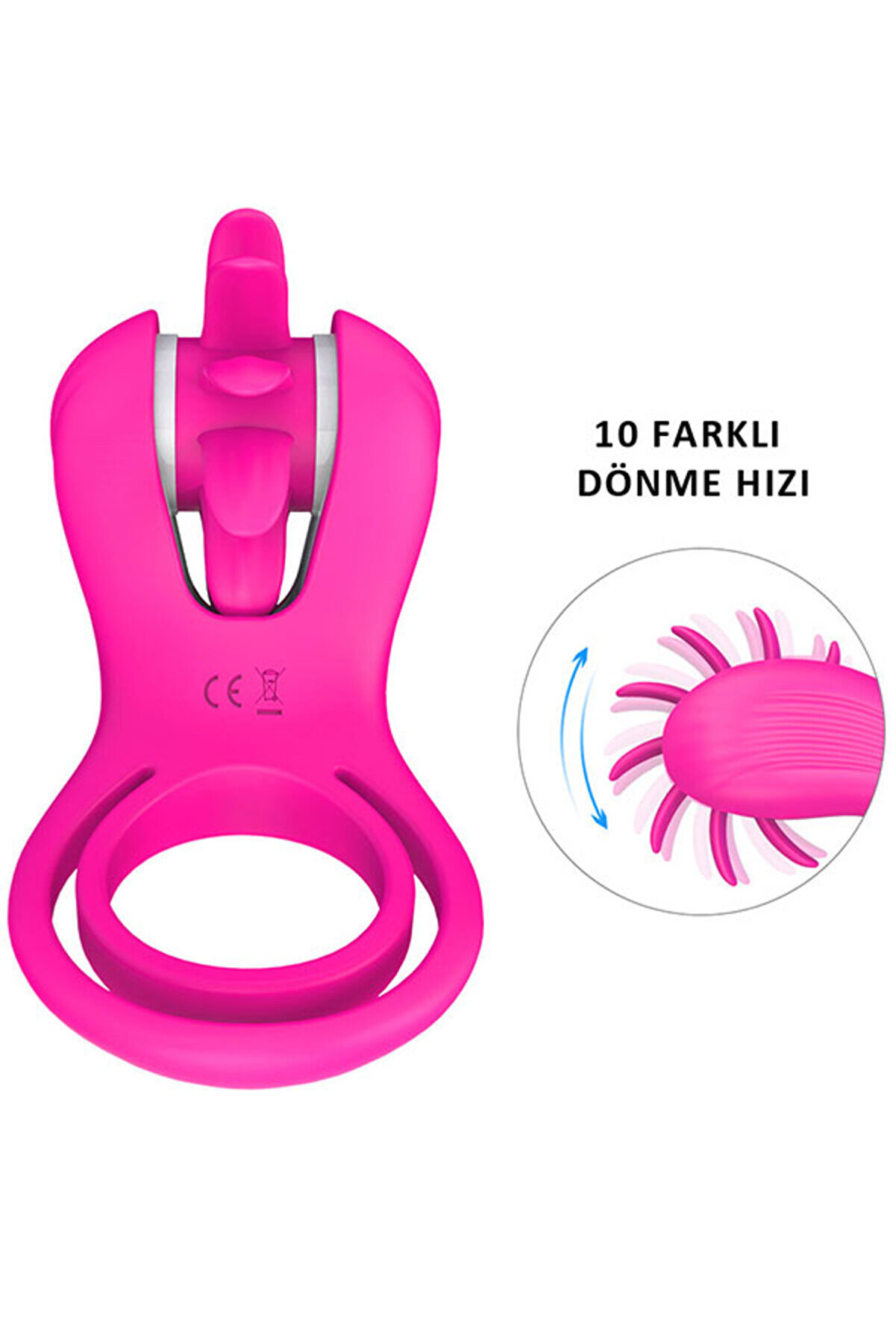 Wi̇nd Dönen Si̇hi̇rli̇ Di̇l Ti̇treşi̇m Halkası