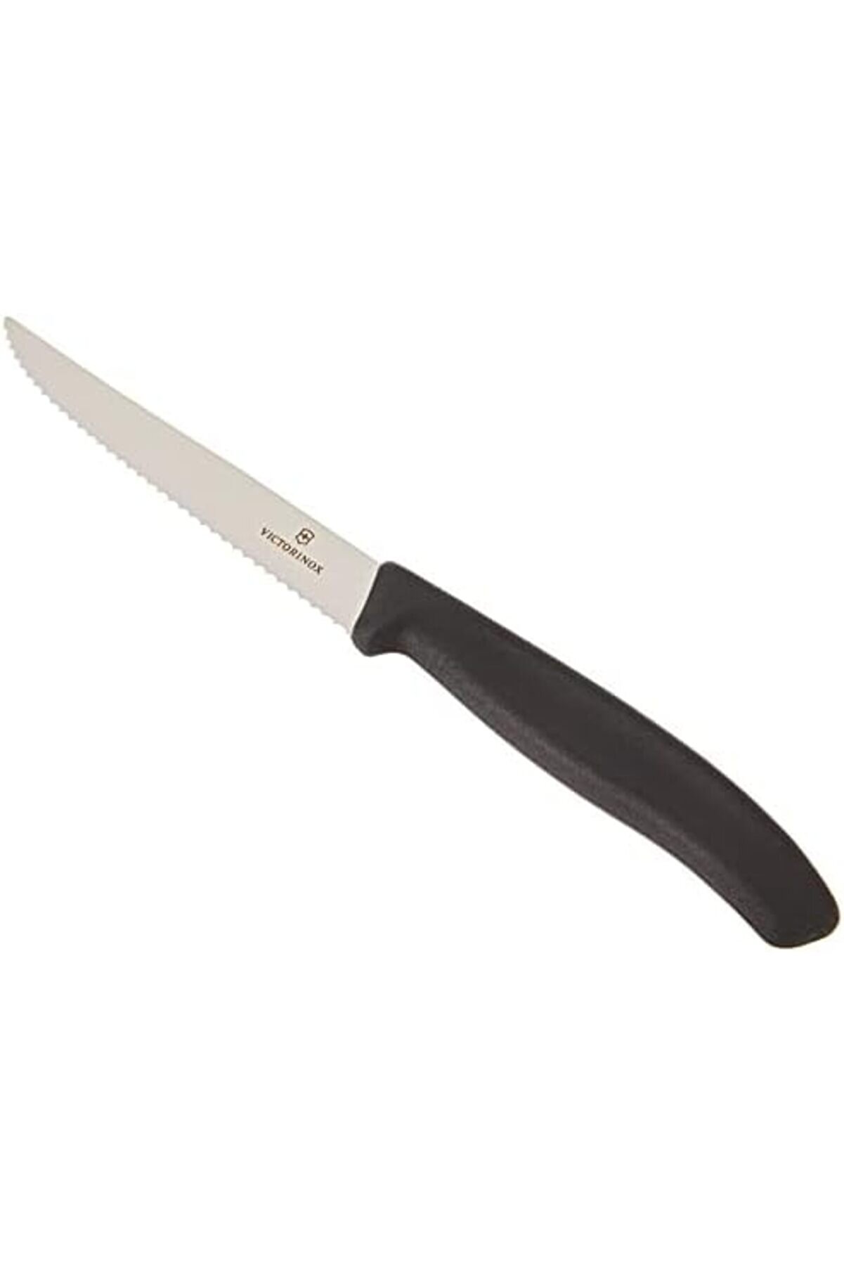 Flashtrend Sofra Çatal Bıçak Seti̇ İle Bi̇ftek Bıçağı, Plasti̇k, Si̇yah, 40 X 25 X 3 Cm, 12-Bi̇ri̇m Modaca