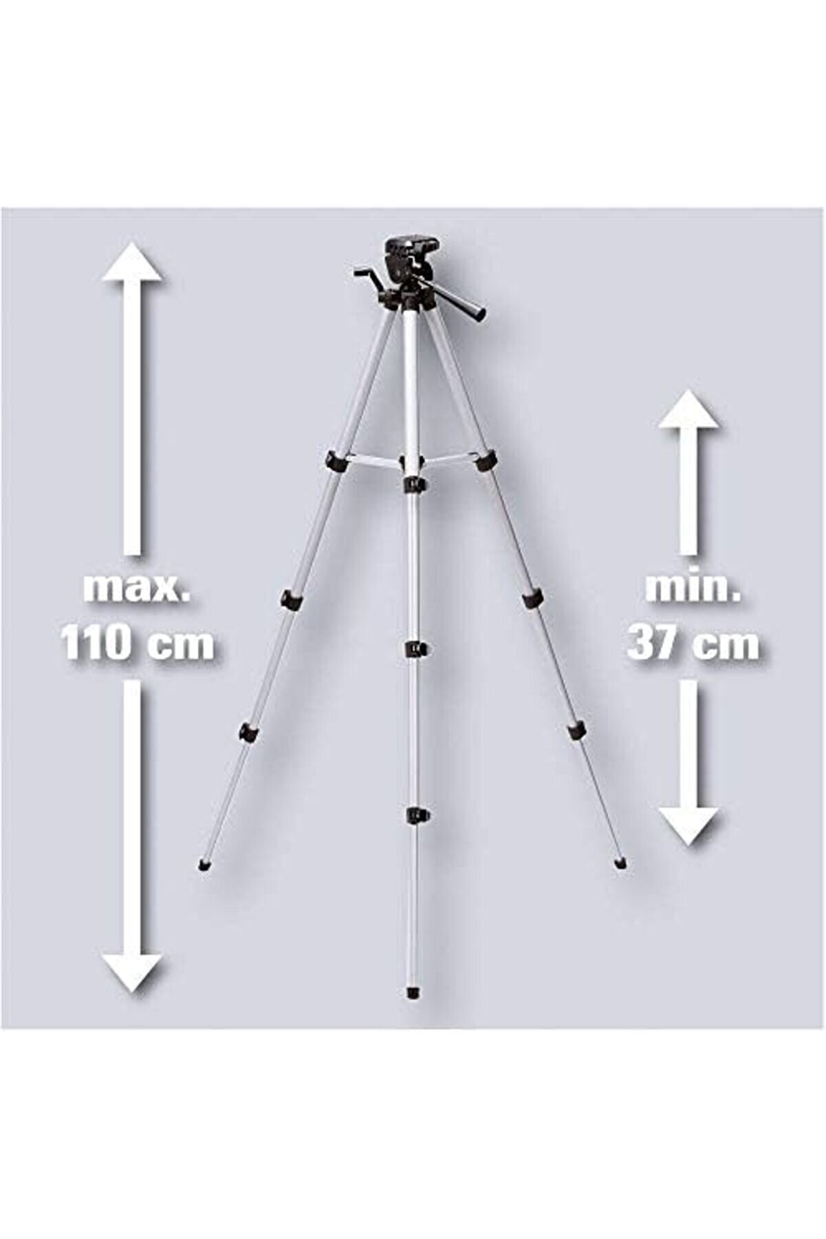 Lvnshop &Ouml;l&ccedil;&uuml;m Ci̇hazları İ&ccedil;i̇n (&Ouml;l&ccedil;&uuml;m Ci̇hazı Aksesuarları, Y&uuml;ksekli̇ği̇ Ayarlanabi̇li̇r 37 Cm - 110 Cm, &Ccedil;a