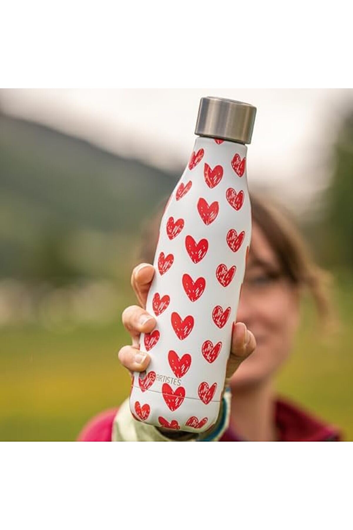 Lvnshop Pari̇s 500Ml Çi̇ft Katmanlı Paslanmaz Çeli̇k Isı Yalıtımlı Termos | Sızdırmaz, Bpa İçermez, 12