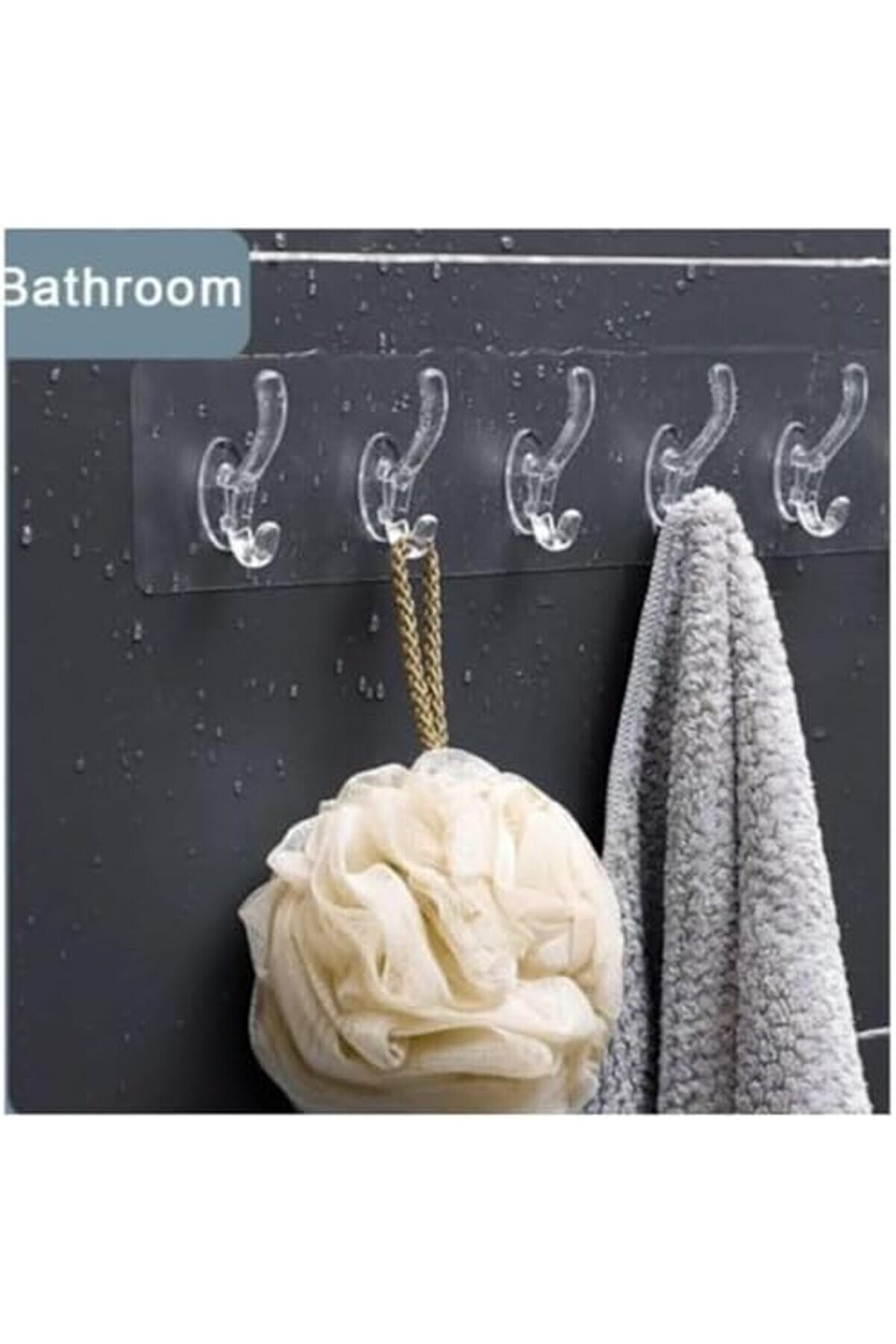 Lvnshop Şeffaf Süper Yapışkan Duvar Askısı - Ve Mutfak Düzenleyi̇ci̇ 224120