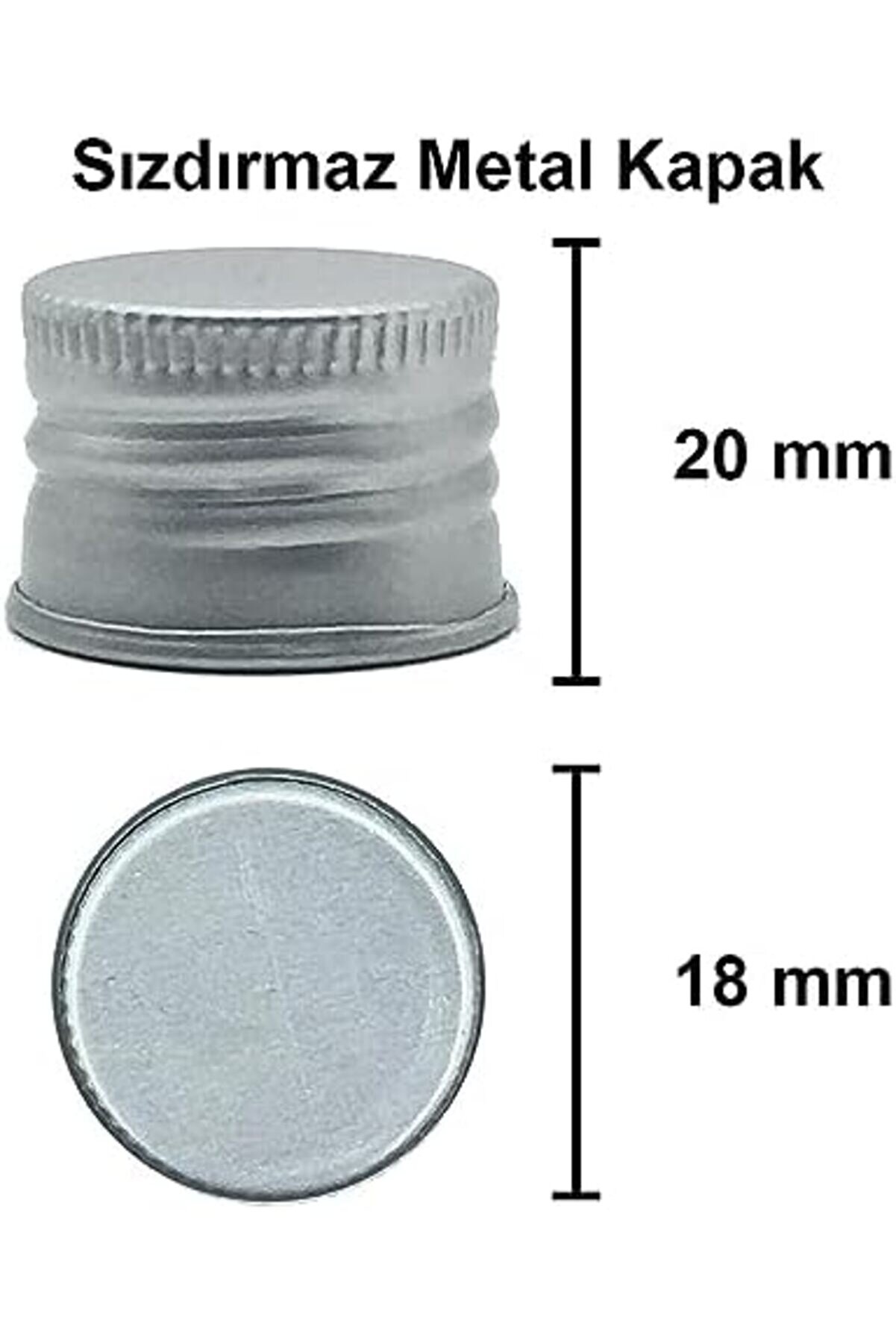 Brfshop 100 Ml Şeffaf Pi̇rami̇t Sosluk 100 Cc Kapaklı Kavi̇sli̇ Cam Şi̇şe 6 Adet (Gümüş (Metal))