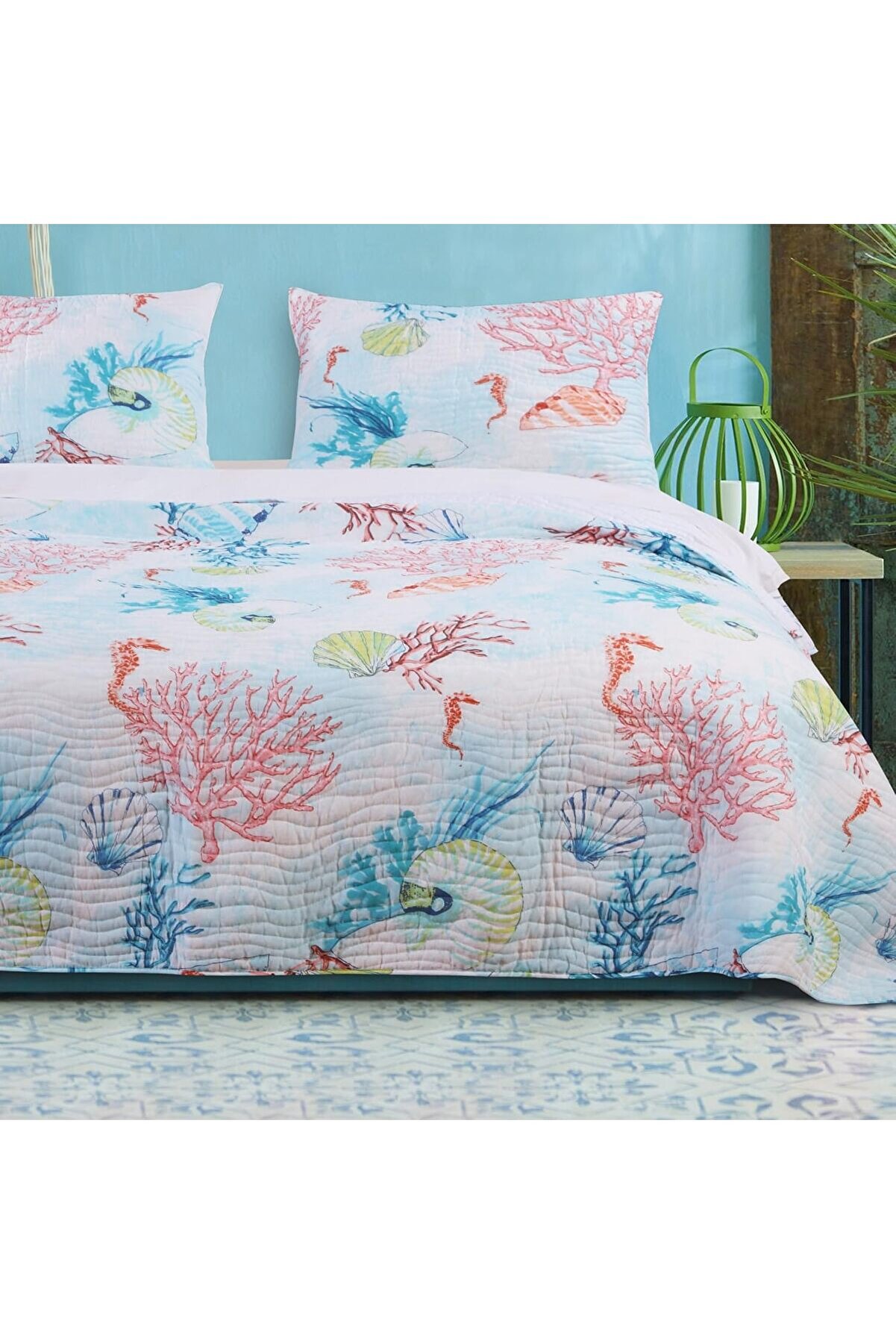 Bungalow Sarasota Yorgan Seti̇,, &Ccedil;ok Renkli̇