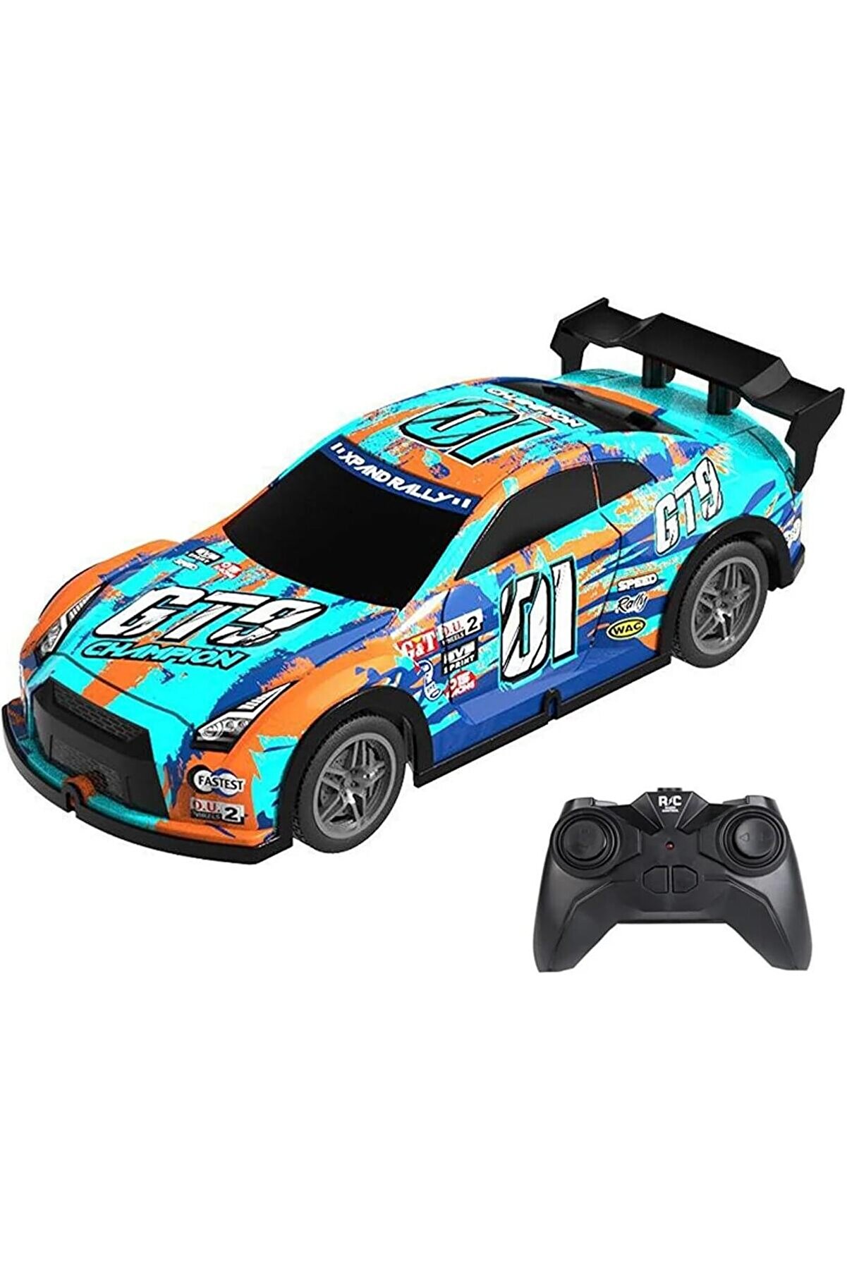 STOREMAX 2.4 Ghz RC Full Fonksiyon LED Işıklı Gövde 1:22 Şarjlı Uzaktan Kumandalı Drift Arabası (turk