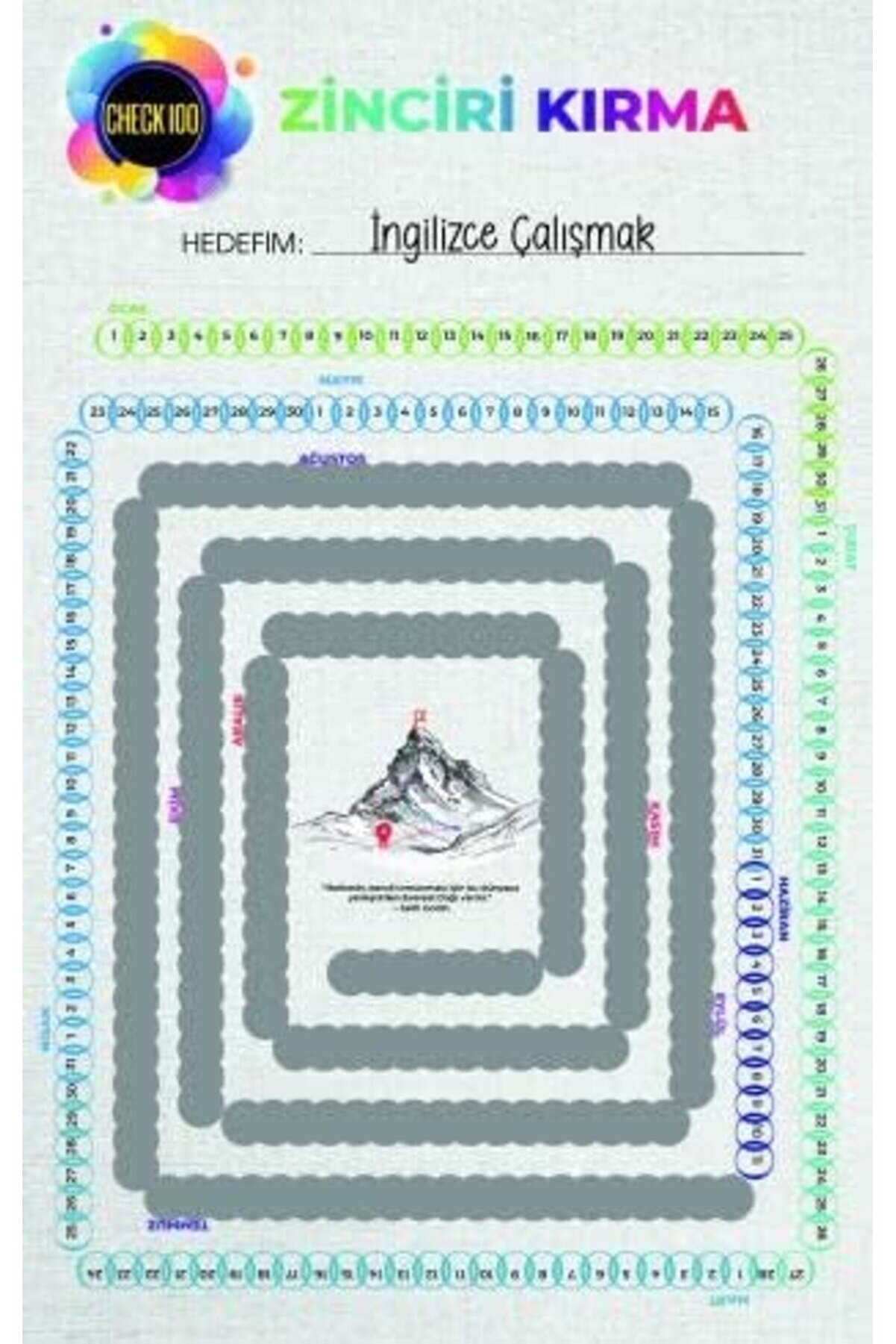 Lvnshopppi̇ng Kazınabi̇li̇r Zi̇nci̇ri̇ Kırma Posteri̇, Hedef Zi̇nci̇ri̇ Kırma Kazı Kazan Posteri̇, Ki̇şi̇sel