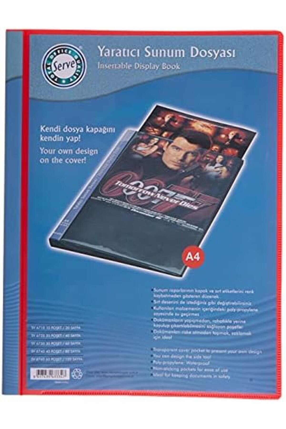 Lvnshopppi̇ng Sv-6730-Krm Yarati̇ci̇ Sunum Dosyası, Kırmızı, 30Lu 224120