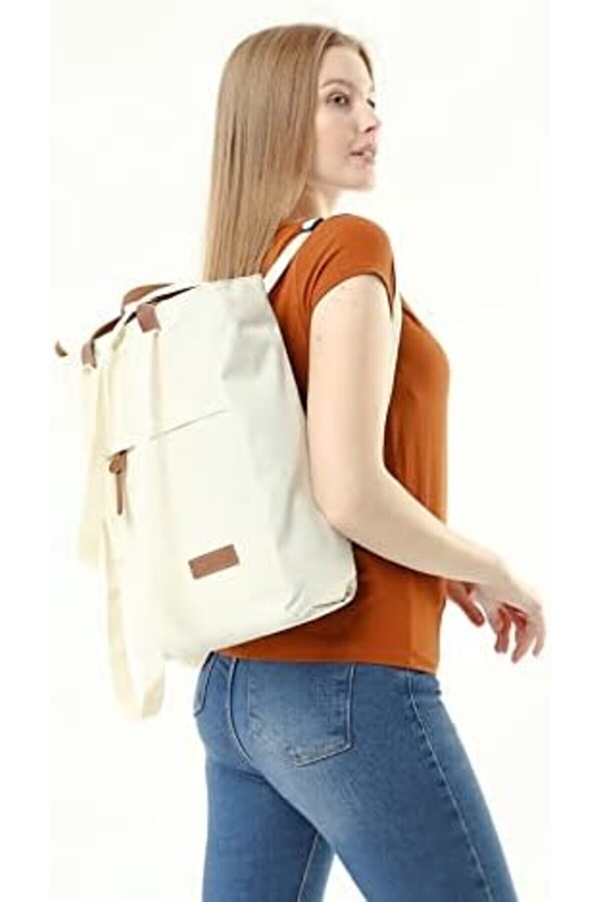 Su Ge&ccedil;i̇rmez İmperteks Kumaş &Uuml;&ccedil;&uuml; Bi̇r Arada Omuz El Sırt &Ccedil;antası