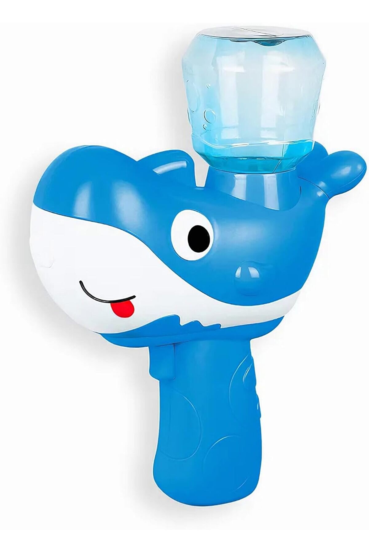 STOREMAX jptrShop Şarjlı 120 ml Su Kapasiteli Su Şişesi Takılabilen Sevimli Balina Su Tabancası (Mavi)