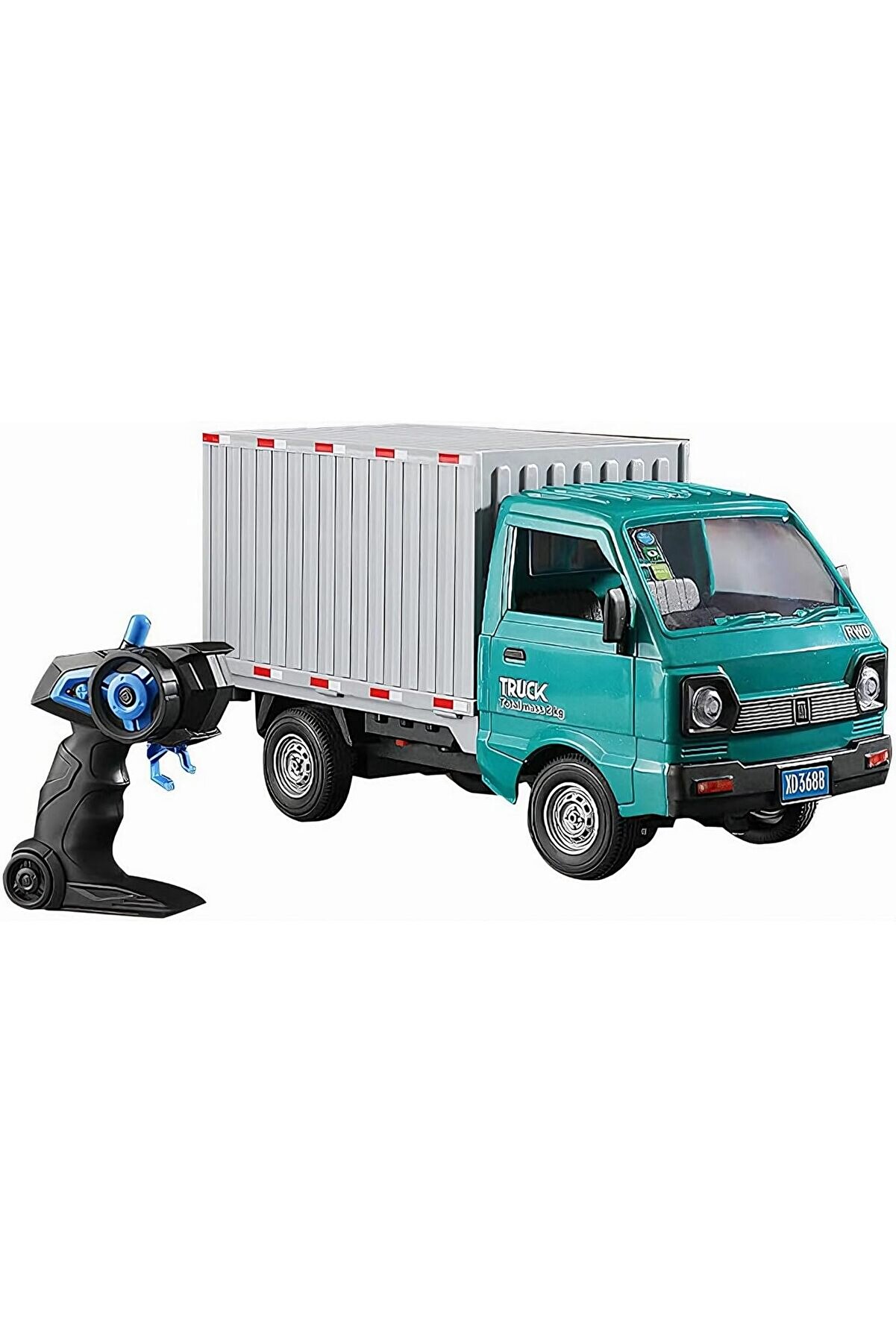 STOREMAX snShop Uzaktan Kumandalı Sesli Işıklı Şarjlı Buhar Atan Kapıları A&ccedil;ılan Rc Kamyonet Y&uuml;k T