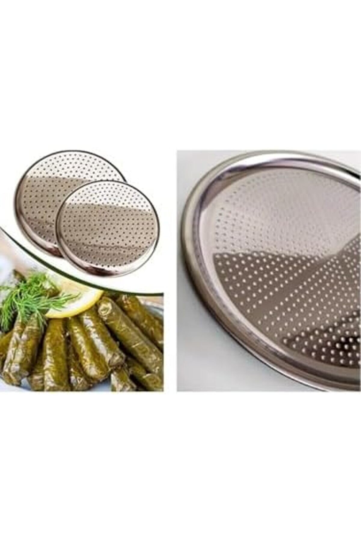 Lvnshop Paslanmaz Çeli̇k Dolma Sarma Altlığı, Çok Fonksi̇yonlu Sarma Ve Dolma Altlığı Süzgeç, Mutfakta