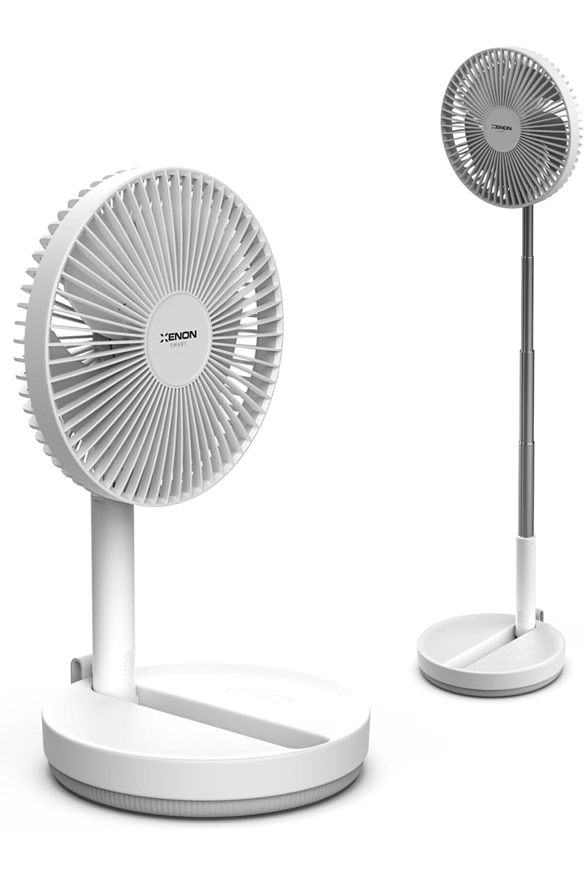 STOREMAX jptrShop Smart Katlanabilir Vantilatör Doğal Rüzgar Şarj Edilebilir Bataryalı 4 Hız Kademeli U