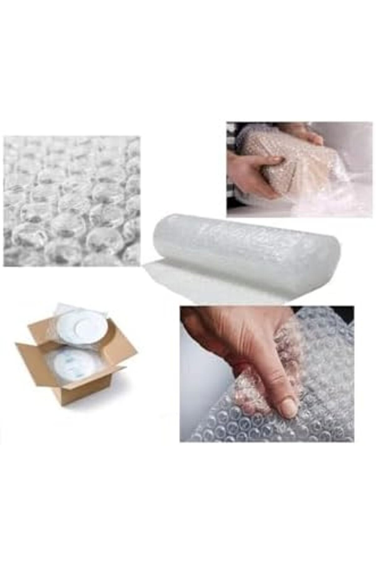 Sersashop Balonlu Naylon Patpat 48Cm Geni̇şli̇kte 500Cm Uzunlukta Rulo Havalı Eşya Koruma Ambalaj P