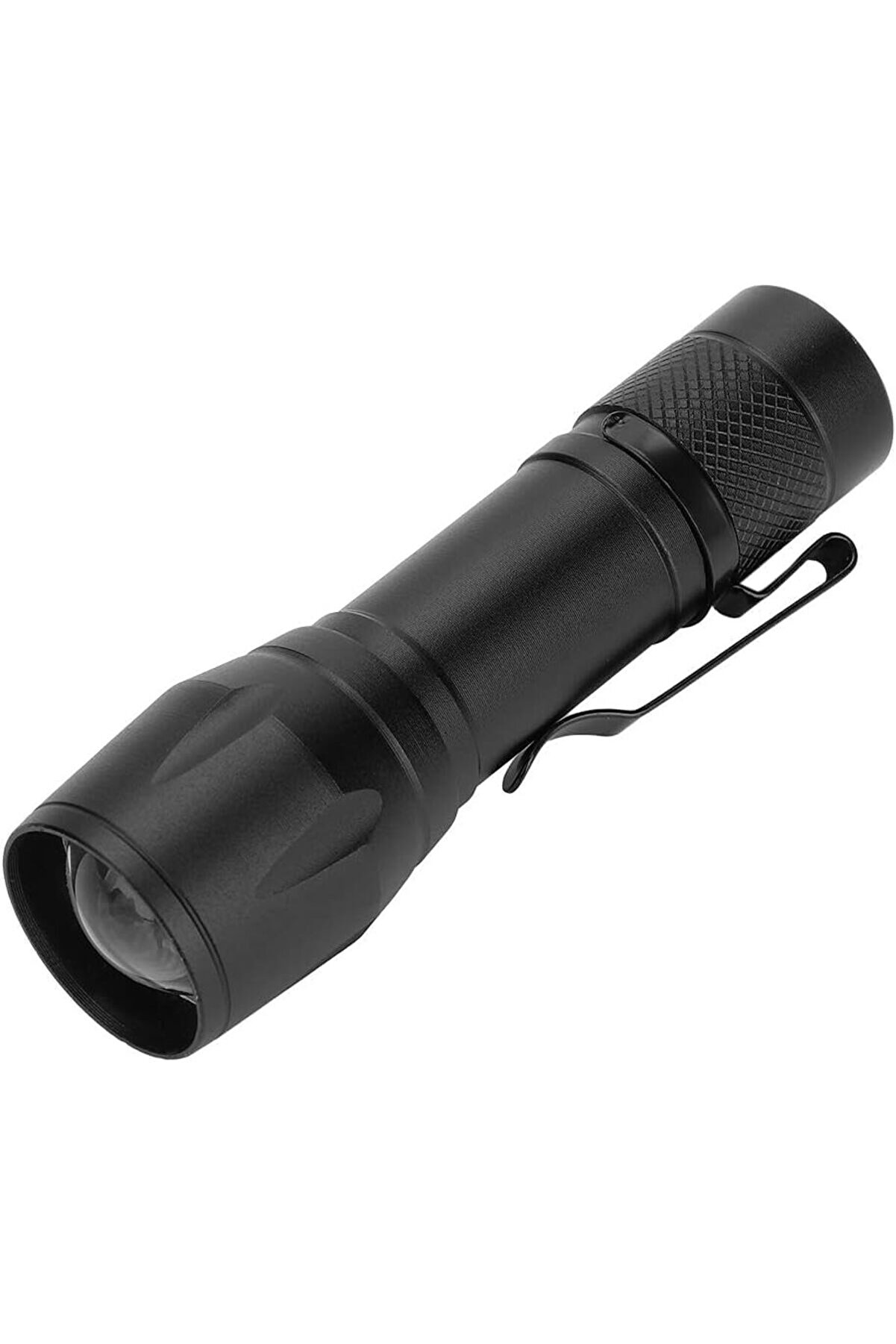 Şarjlı Mi̇ni̇ Led El Feneri̇ | 400 Lümen Xpe + Cob Led, Zoomlu, 3 Mod, Alümi̇nyum Gövde, M