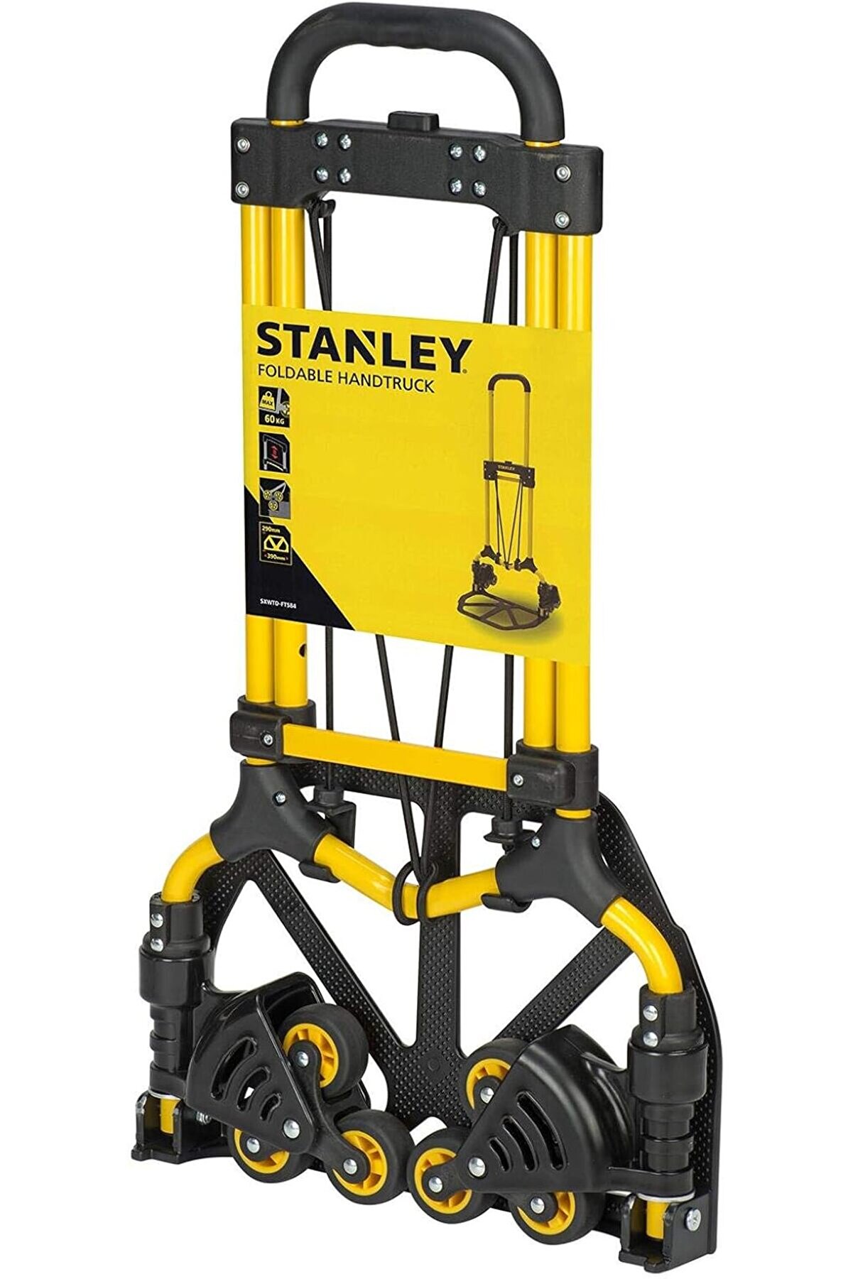 STOREMAX vegaShop 30/60kg Merdiven Çıkabilen Katlanır El Arabası 1032927