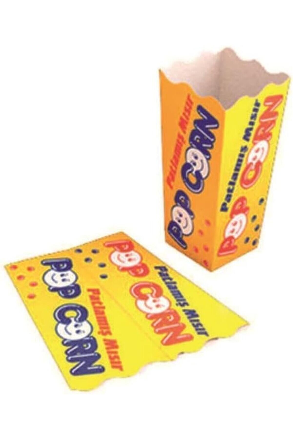 Goldflare K&uuml;&ccedil;&uuml;k Karton Pop Corn/Mısır Kutusu 100 Adet Trendflare 1165984