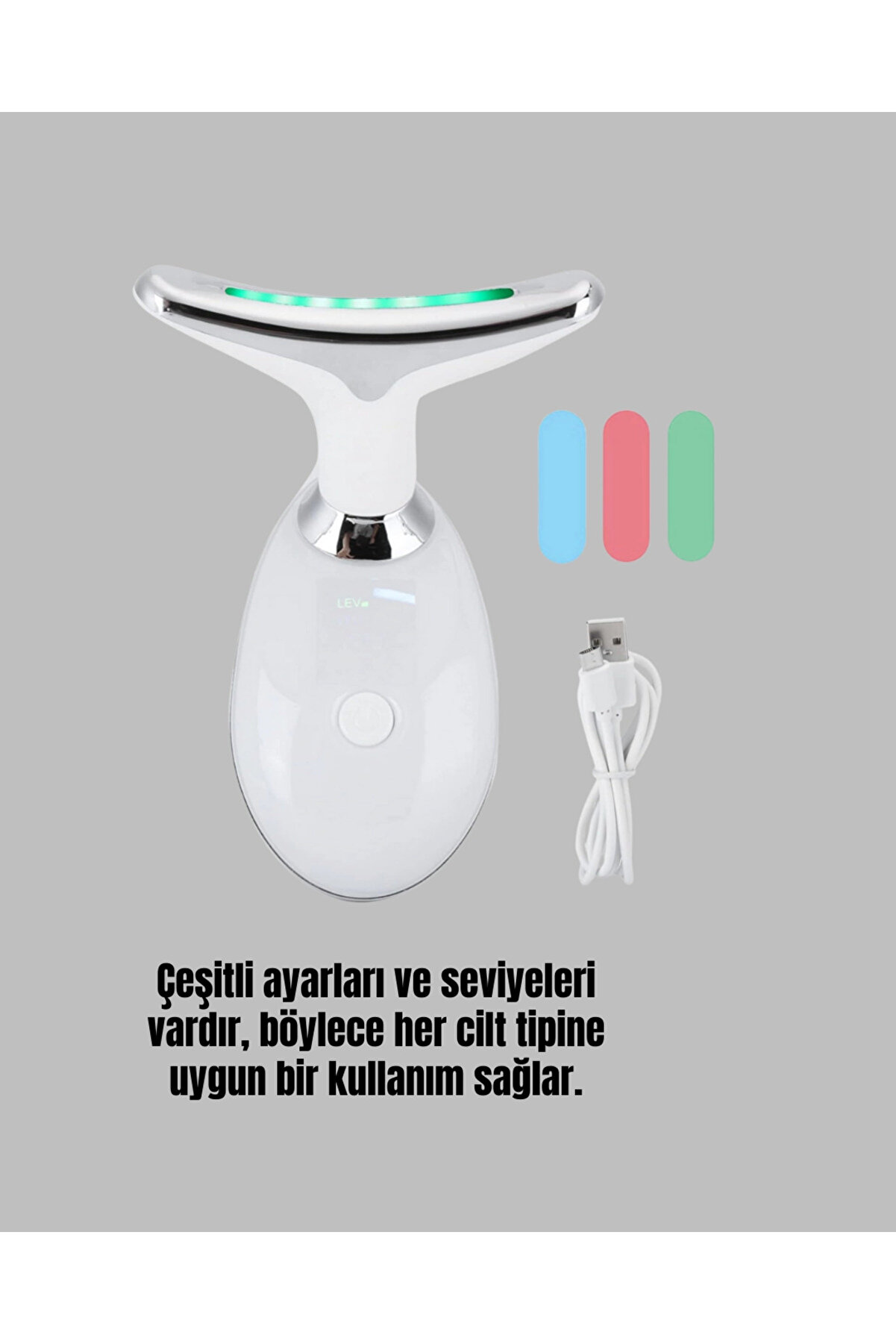 Taşınabi̇li̇r Ems Ci̇lt Bakım Aleti̇ | Kolajen Artırıcı Ve Li̇fti̇ng Etki̇li̇