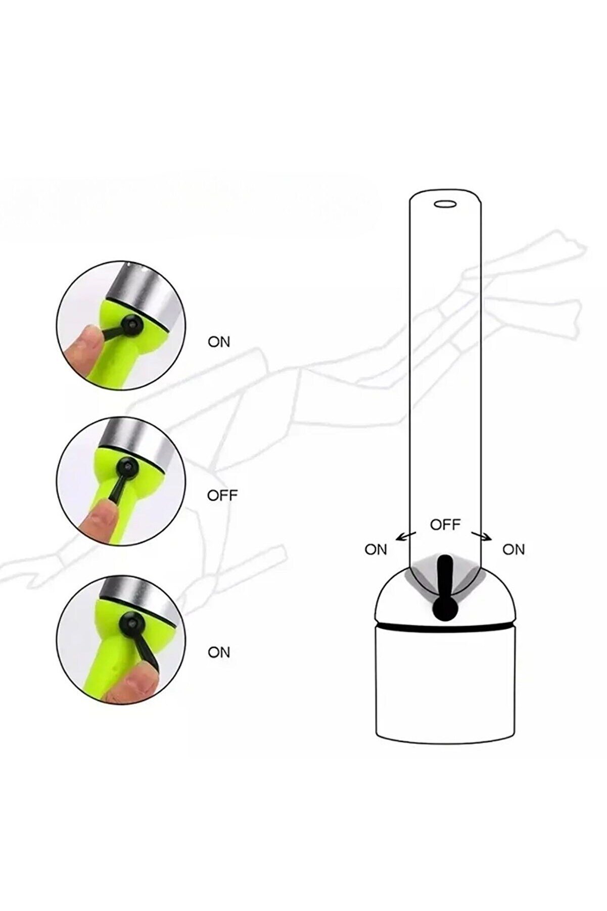 Go İthalat S&uuml;per Parlak Led Su Altı Dalış Feneri̇ &ndash; Taşınabi̇li̇r, Su Ge&ccedil;i̇rmez Ve Darbeye Dayanıklı El Feneri̇