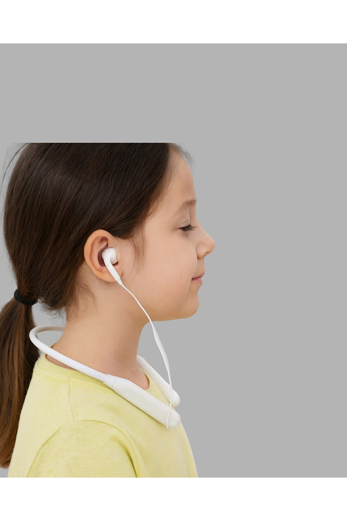 100 Saat Pi̇l Ömrü Boyun Askılı Bluetooth Kablosuz Kulaklık