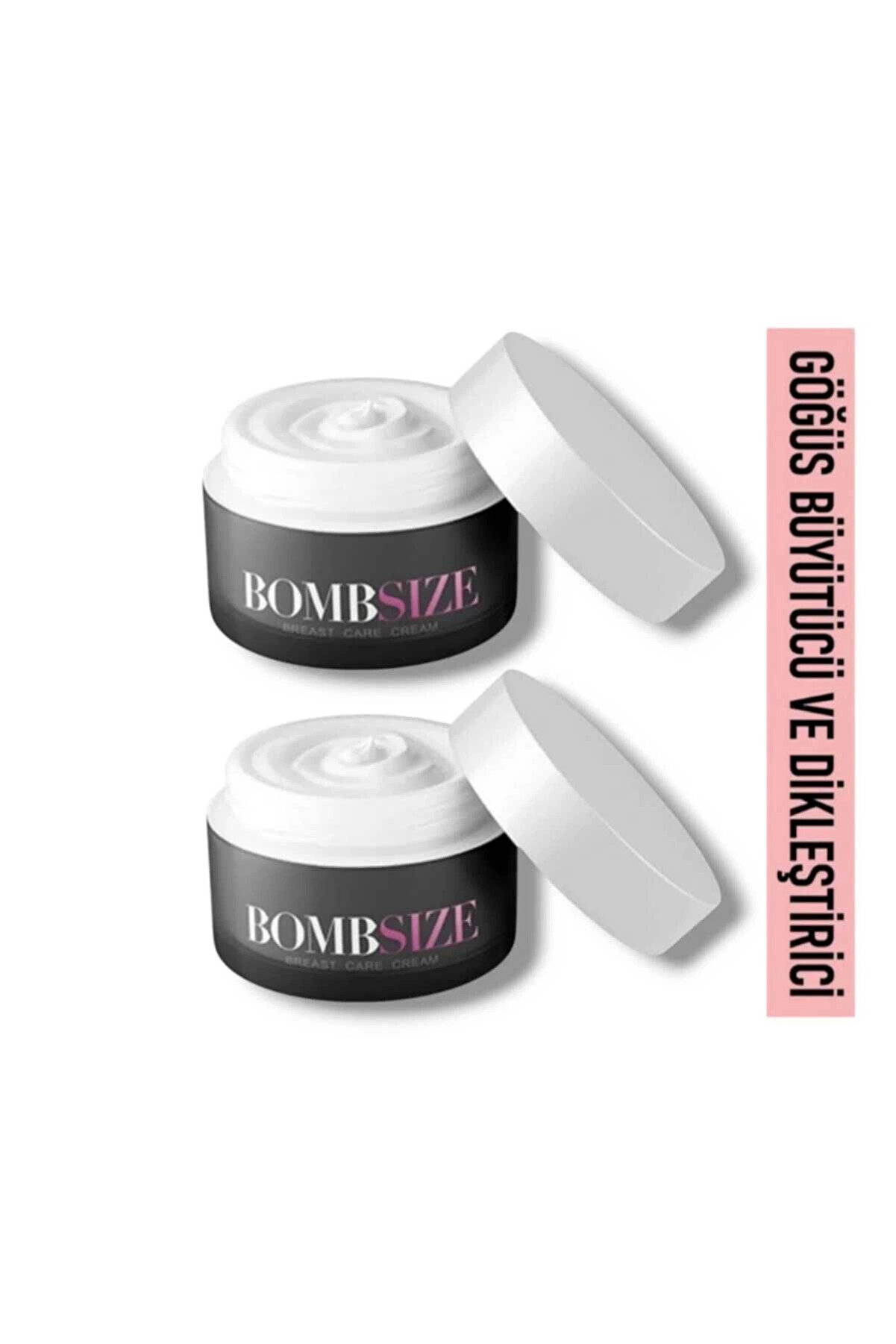 Bravilor Bombsize Kadınlara Özel Göğüs Geliştirici Dolgunlaştırıcı Sıkılaştırıcı Bakım Kremi 50 ml X 2 Adet