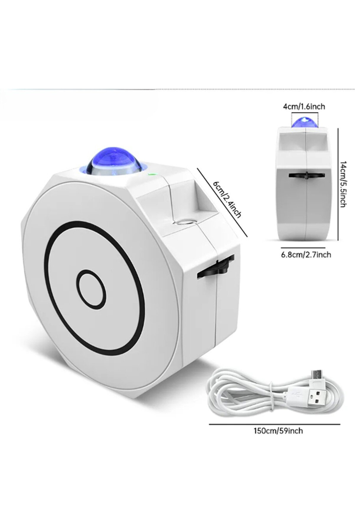 Bluetooth Özelli̇kli̇ Anason Projektör Gece Lambası