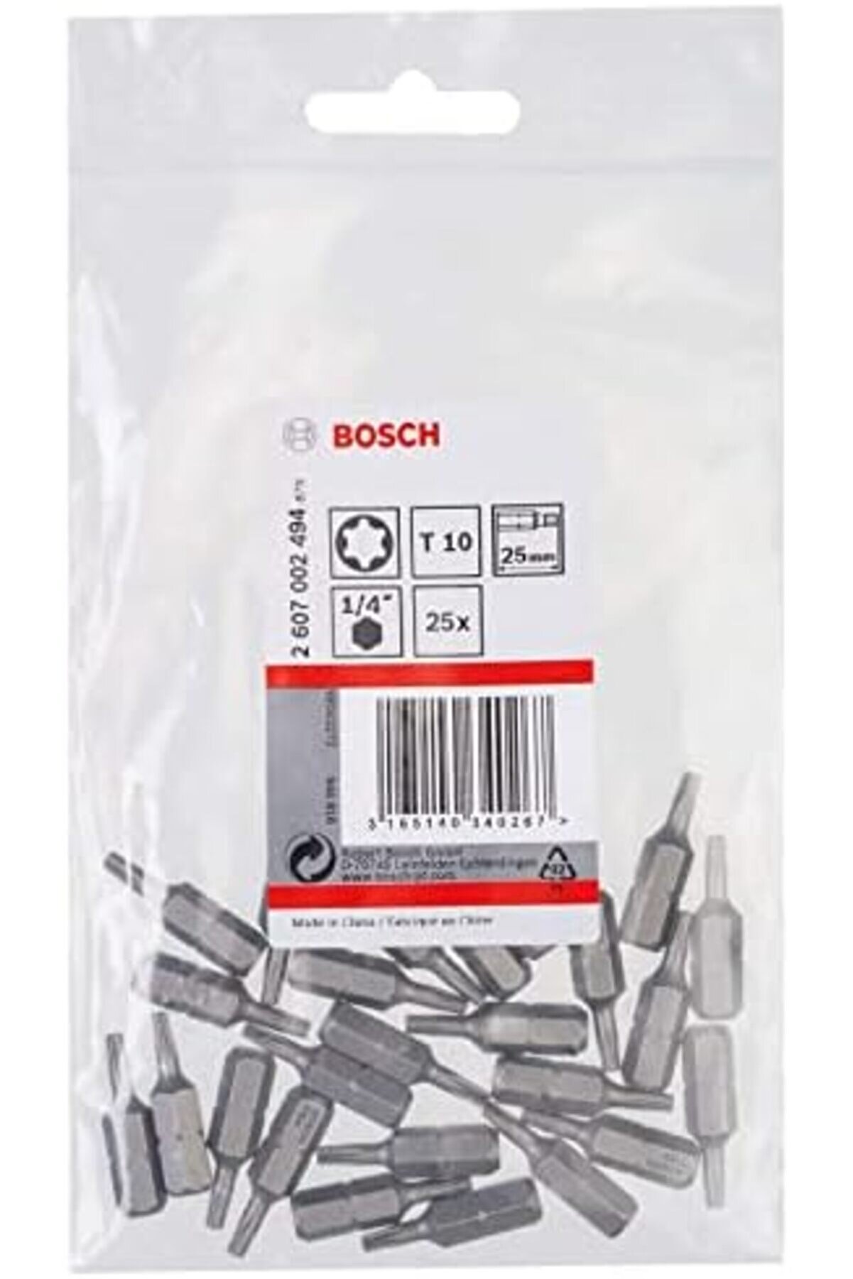 Trendymr Tornavi̇da Ucu Ekstra Sert, T25, 25 Mm, 10 Lu Paket, 2607001616 Li̇fe 1171957