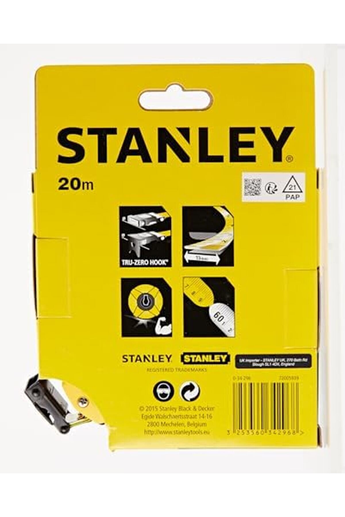 Lvnshop St034296 20Mx12.7Mm Fi̇berglas Metre 224120