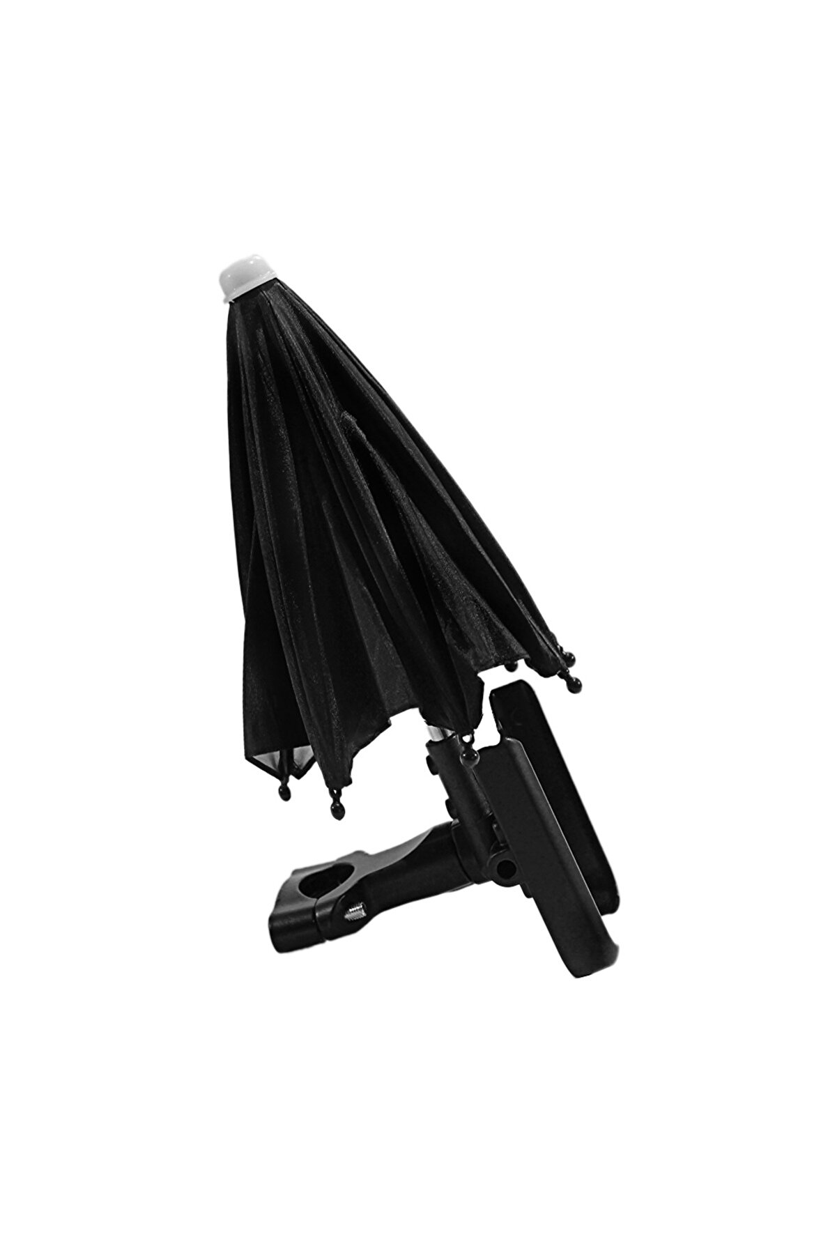 Si̇yah Gi̇don Bağlantılı Şemsi̇yeli̇ Ayarlı Telefon Tutucu Ali̇mi̇nyum A+++ Kali̇te