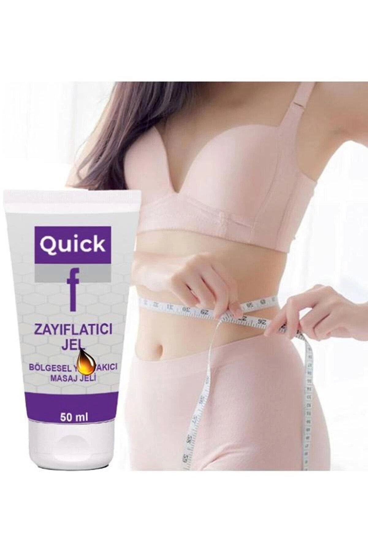 Forcevia Quick Gel Zayıflamaya İncelemeye Bölgesel Masaj ve Bakım Kremi 50 ml