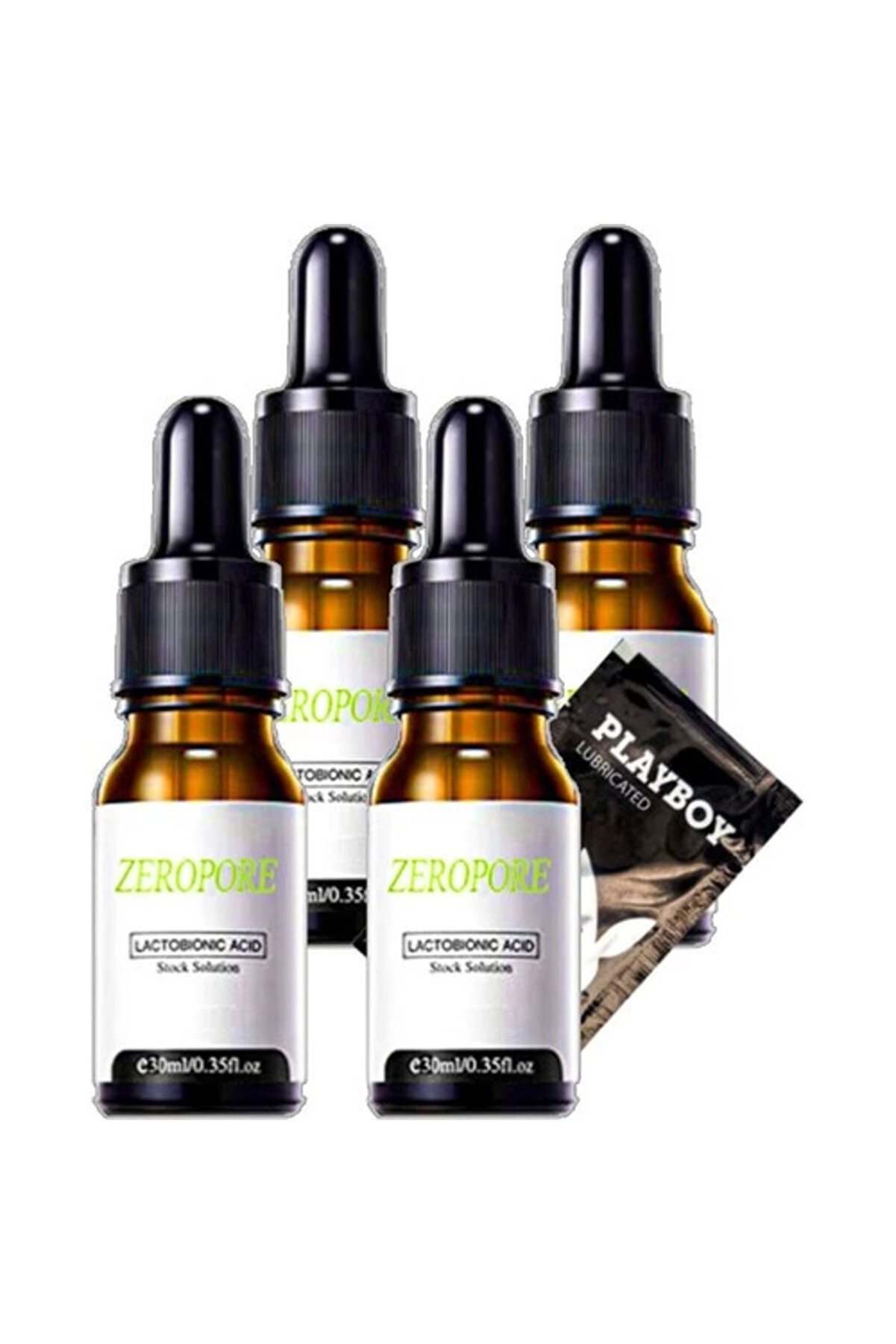 Bravilor Zeropore Instant Perfection Serum - Boyun Dekolte Yüz Cilt Bakım Genç Serumu 30 Ml X 4 Adet + Jel