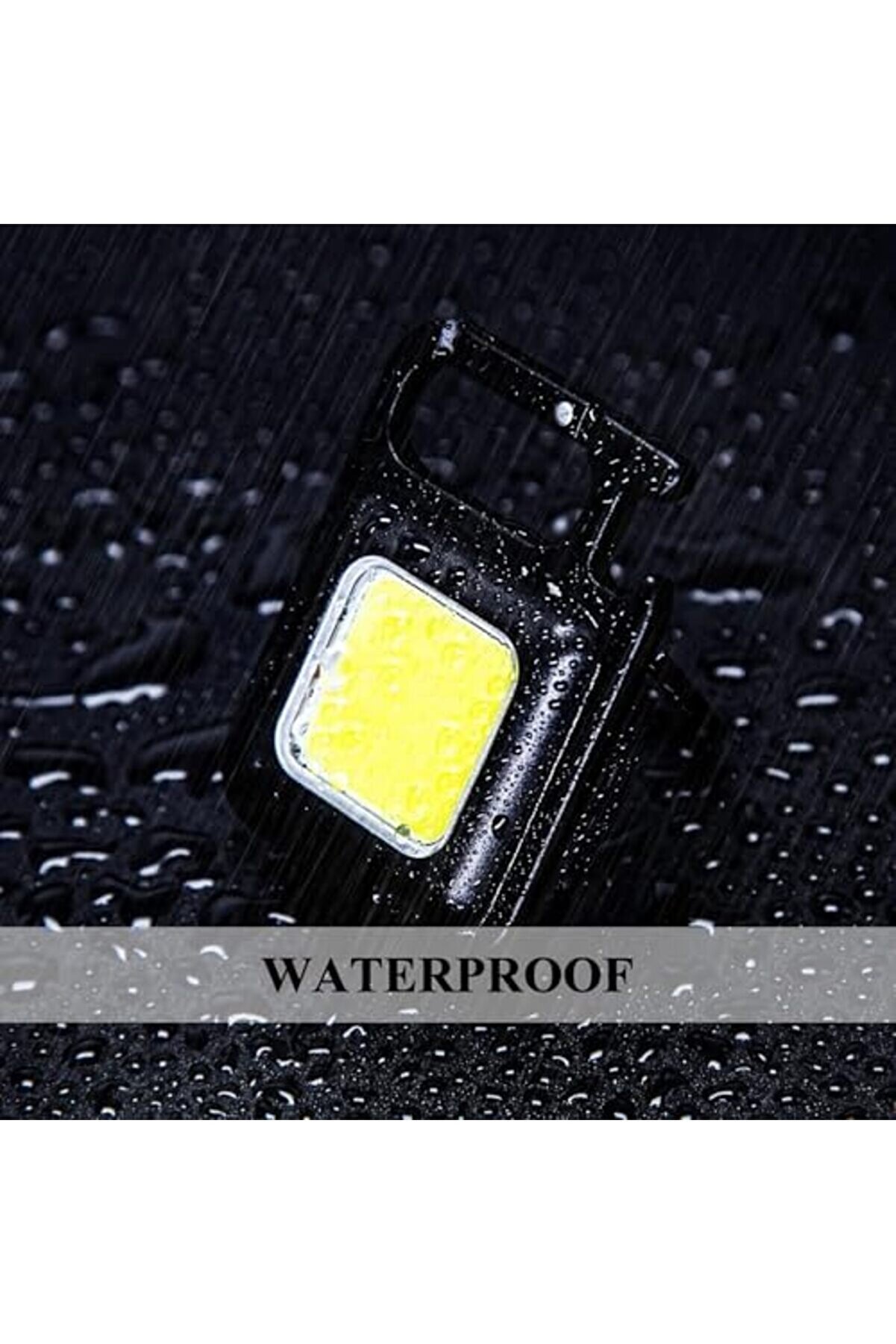 Snshop Led Fener Taşınabi̇li̇r Çok Fonksi̇yonlu, Yüksek Lümen, Cob Anahtarlık, Dış Mekan İçi̇n