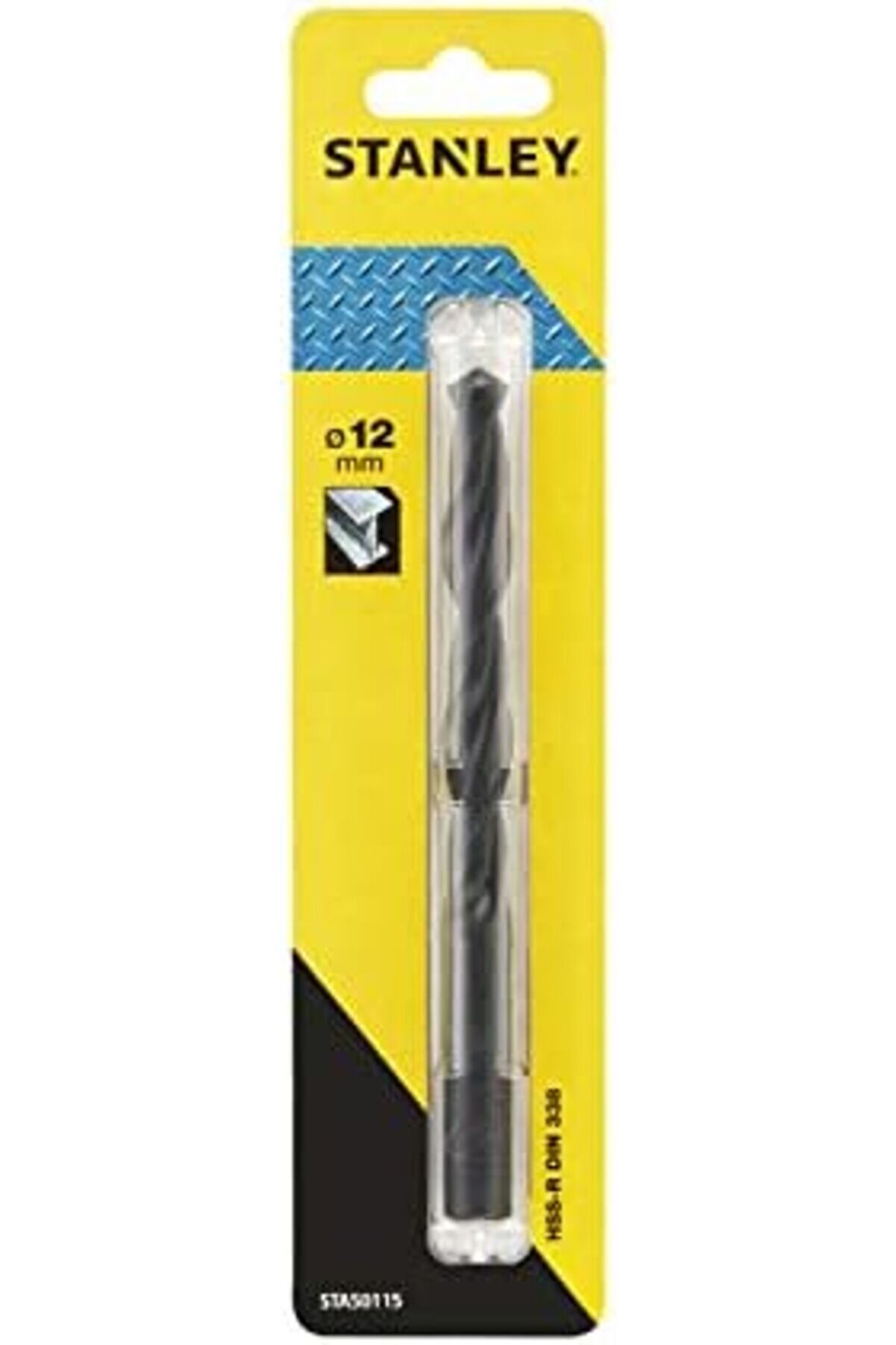 Snshop Sta50115/Qz Metal Matkap Ucu, Si̇yah, 1 Adet, 12 Mm 467437