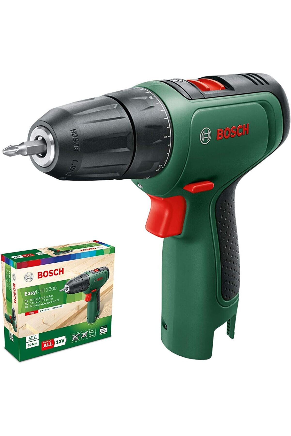 STOREMAX modaflux And Akülü Vidalama 1200 (Akü ve Şarj Cihazı Dahil Değildir, 12 Volt Akü Sistemi, Karton Kut