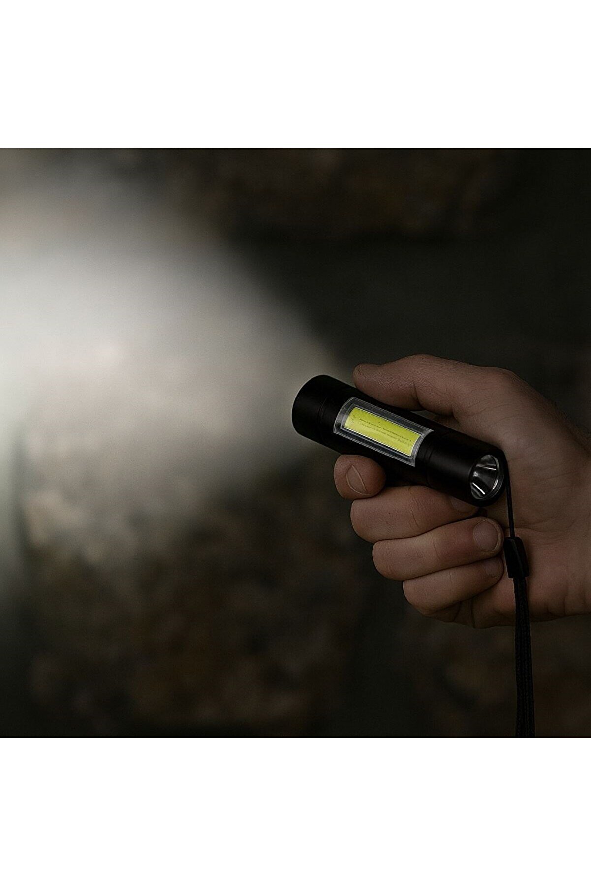 Go İthalat Kutulu Mi̇ni̇ El Feneri̇ &ndash; Taşınabi̇li̇r Led Kamp Ve Aci̇l Durum El Lambası Plasti̇k G&ouml;vde (4457)