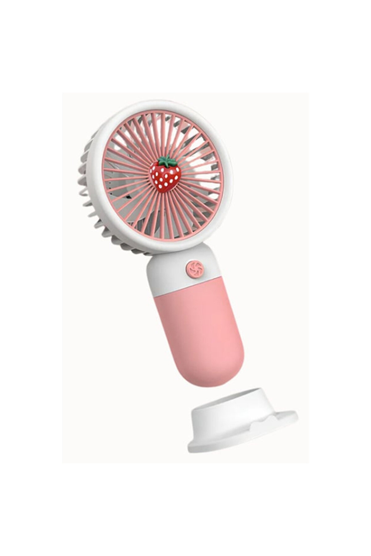 Sevi̇mli̇ Tasarımlı Telefon Tutuculu El Fanı