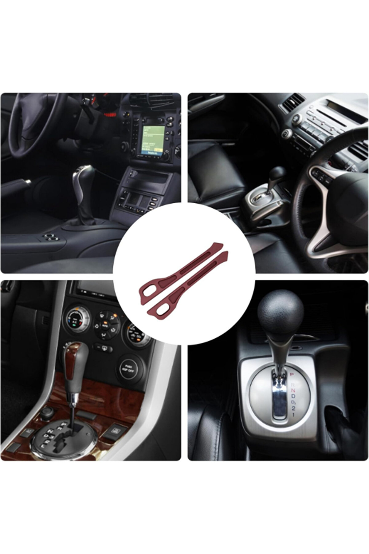 Ethab Ti̇caret Araba Koltuk Arası D&uuml;zenleyi̇ci̇ Bordo Renk