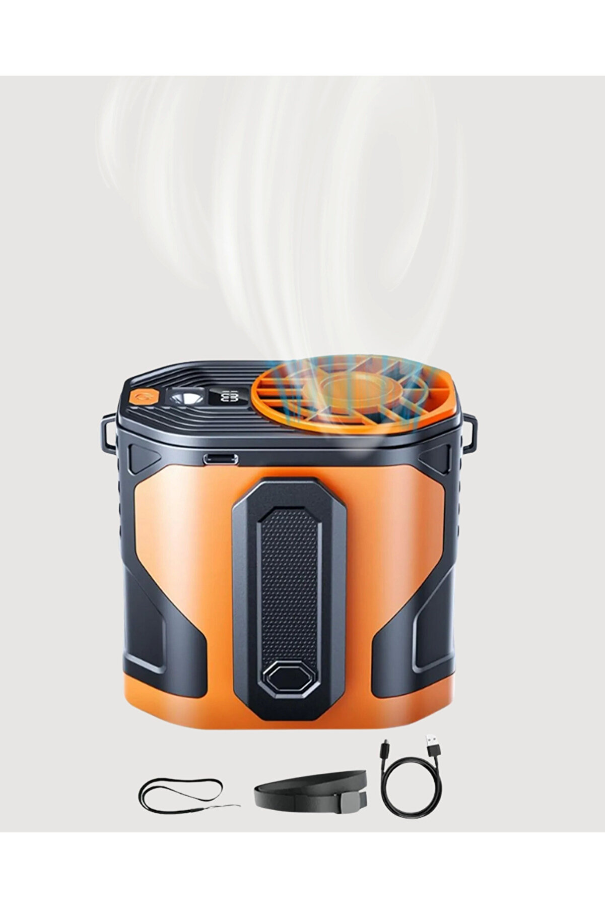 100 Kademeli̇ Hız Ayarlı Taşınabi̇li̇r Bel Ve Boyun Fanı