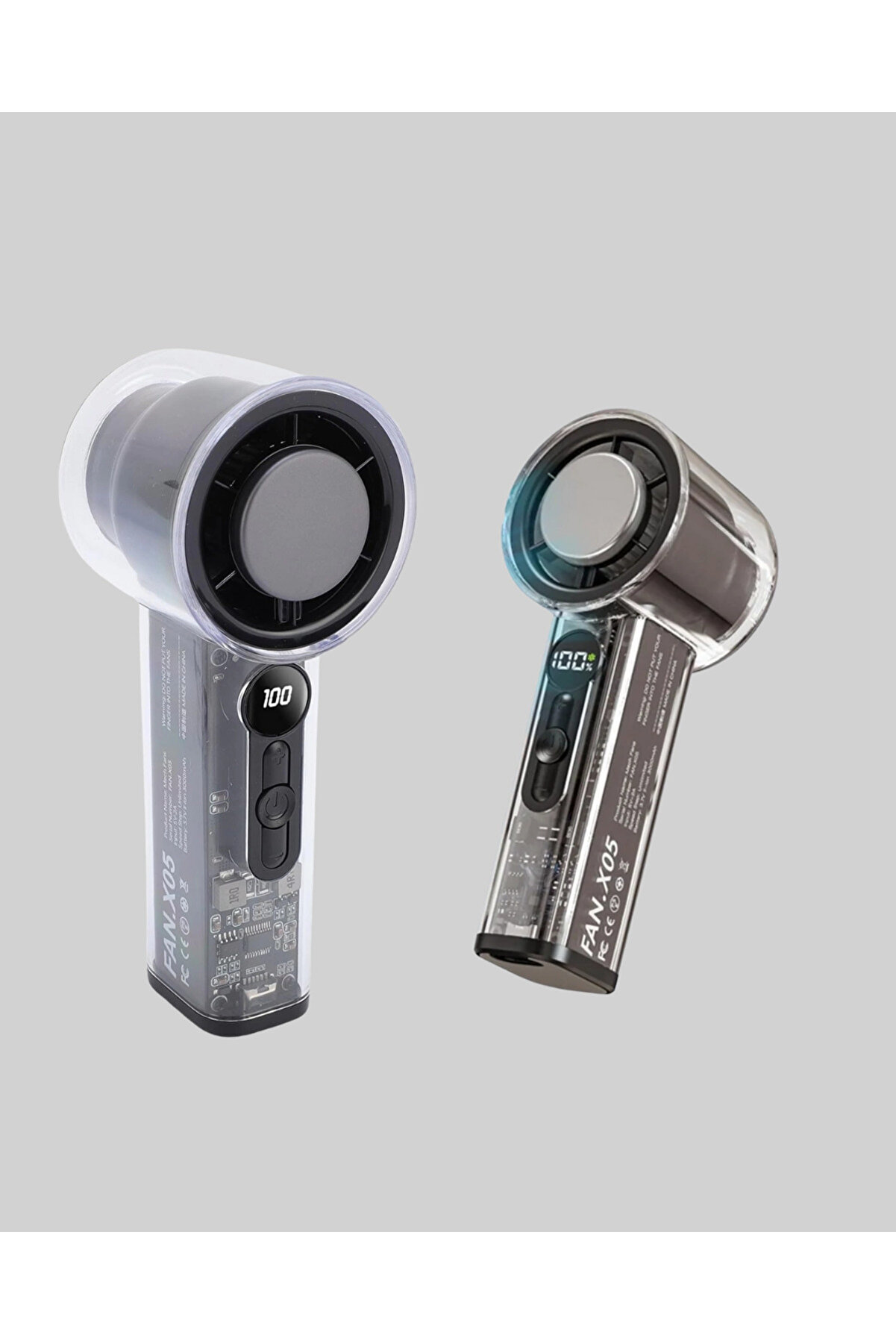 Yüksek Hızlı Şarjlı Fan | Kamp, Ofi̇s Ve Açık Hava İçi̇n İdeal