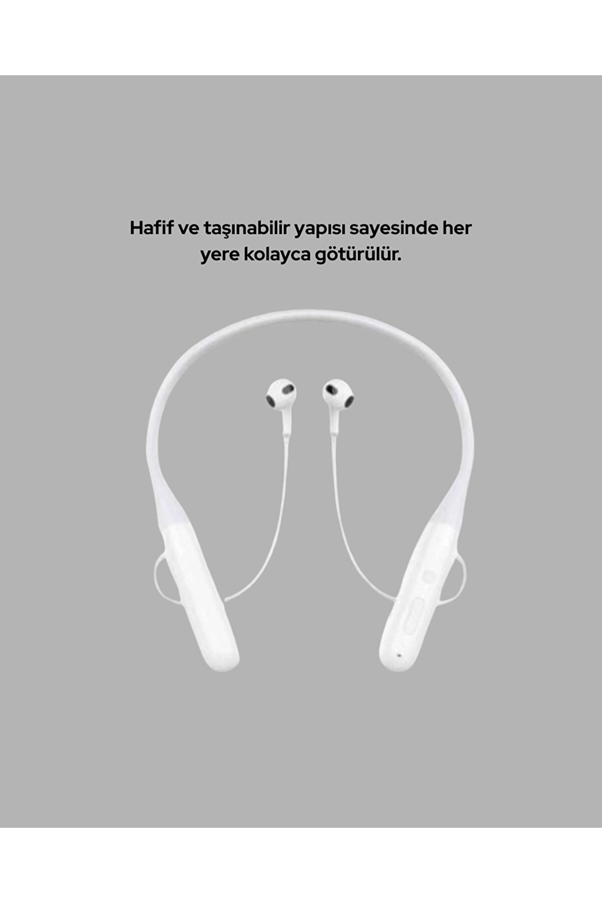 Uzun Süre Dayanıklı Manyeti̇k Başlıklı Bluetooth Kulaklık