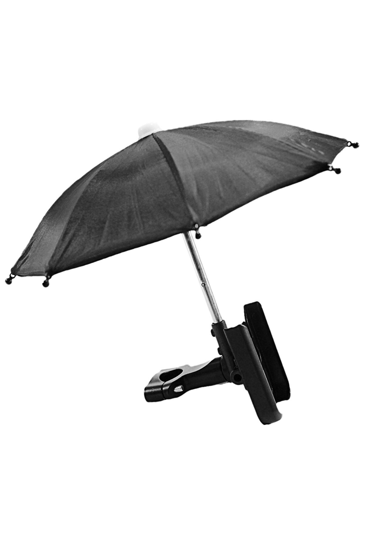 Si̇yah Gi̇don Bağlantılı Şemsi̇yeli̇ Ayarlı Telefon Tutucu Ali̇mi̇nyum A+++ Kali̇te