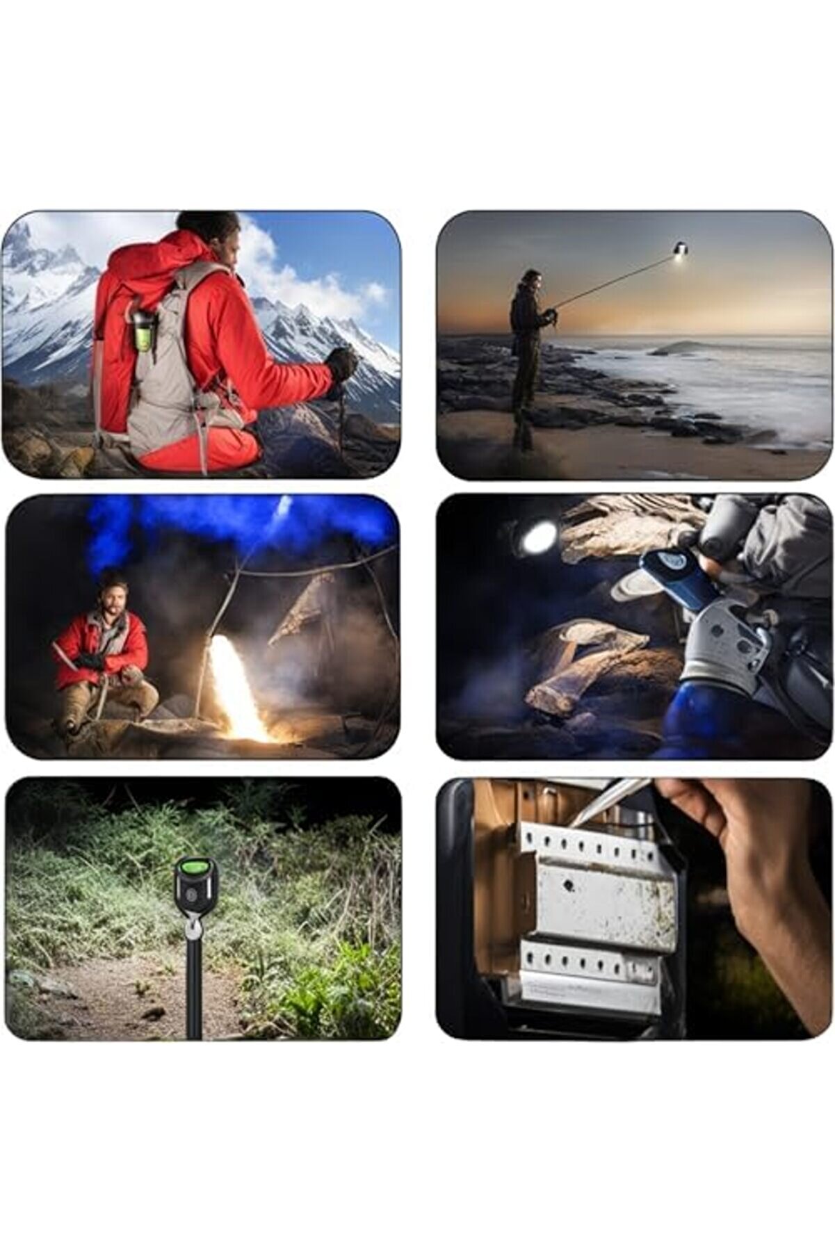 Mi̇ni̇ Cob Led Anahtarlık Fener – Güçlü Aydınlatma, Mıknatıslı Ve Taşınabi̇li̇r Tas