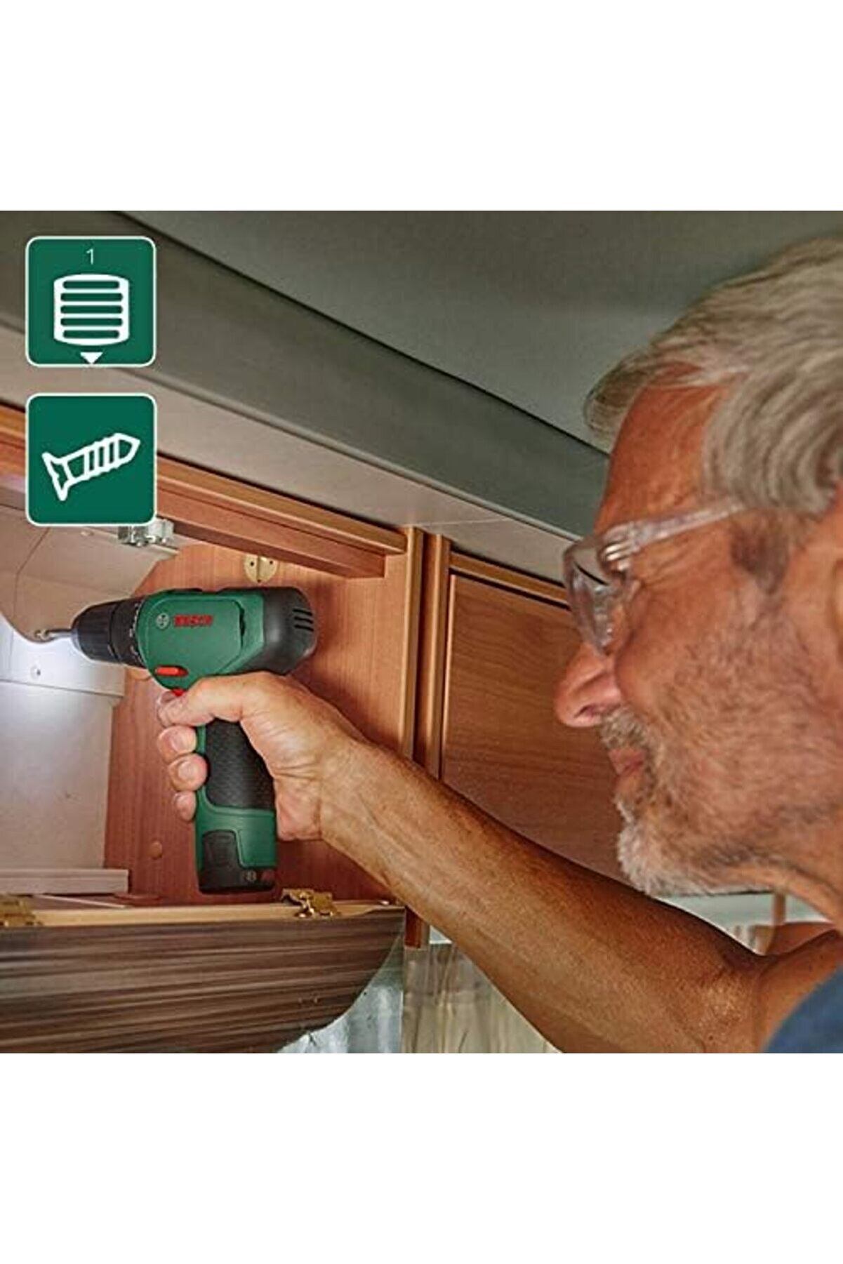 Modaflux And Akülü Vi̇dalama 1200 (Akü Ve Şarj Ci̇hazı Dahi̇l Deği̇ldi̇r, 12 Volt Akü Si̇stemi̇, Karton Kut