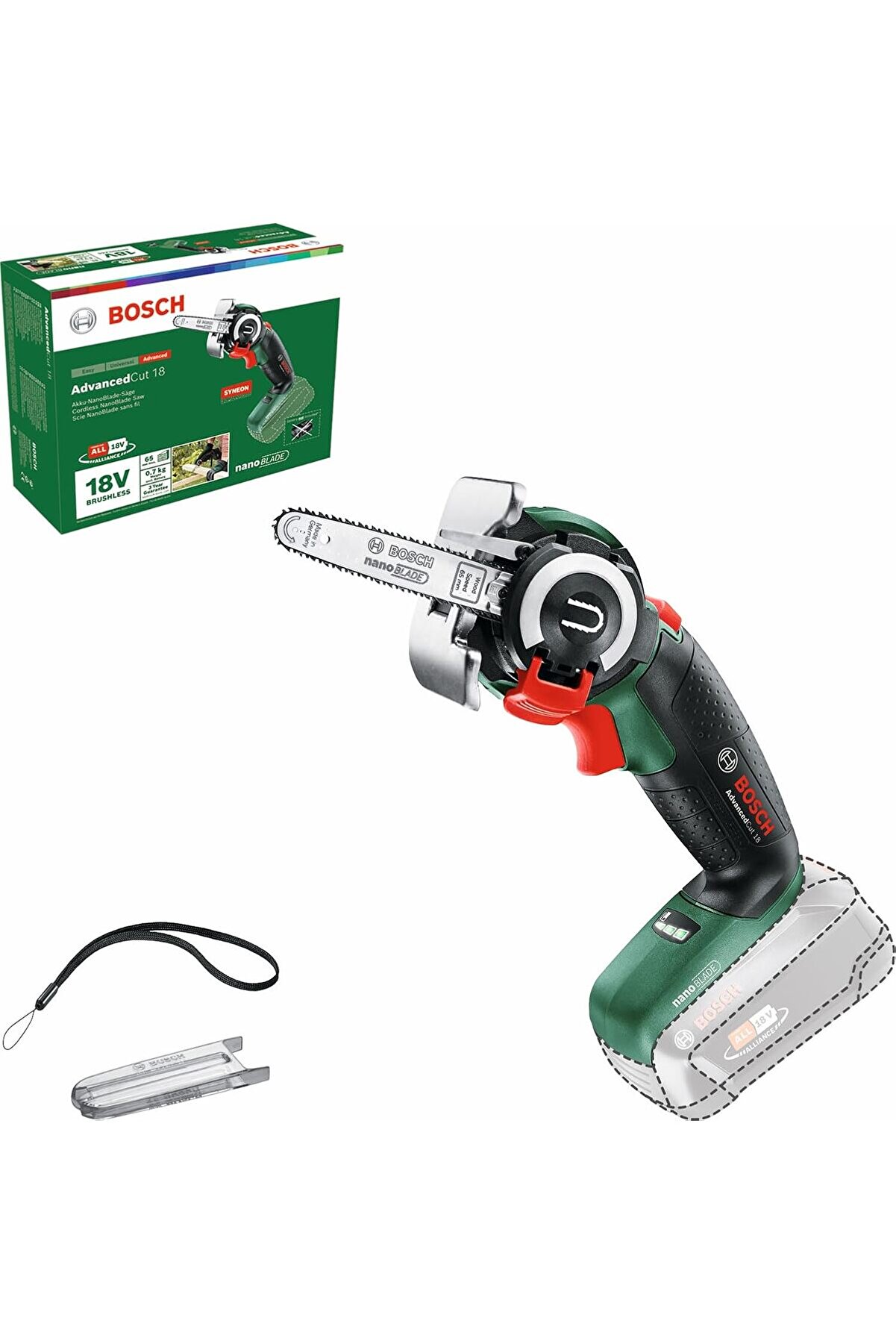 STOREMAX polysight Akülü Testere AdvancedCut 18 (Akü ve Şarj Cihazı Dahil Değildir, Teknolojisi, 18 Volt Akü