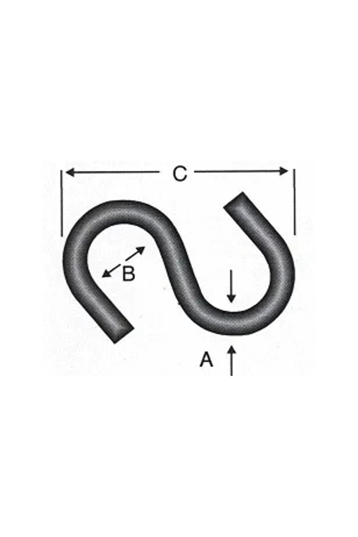 Es - S Kanca 4X100 - 50 Adet