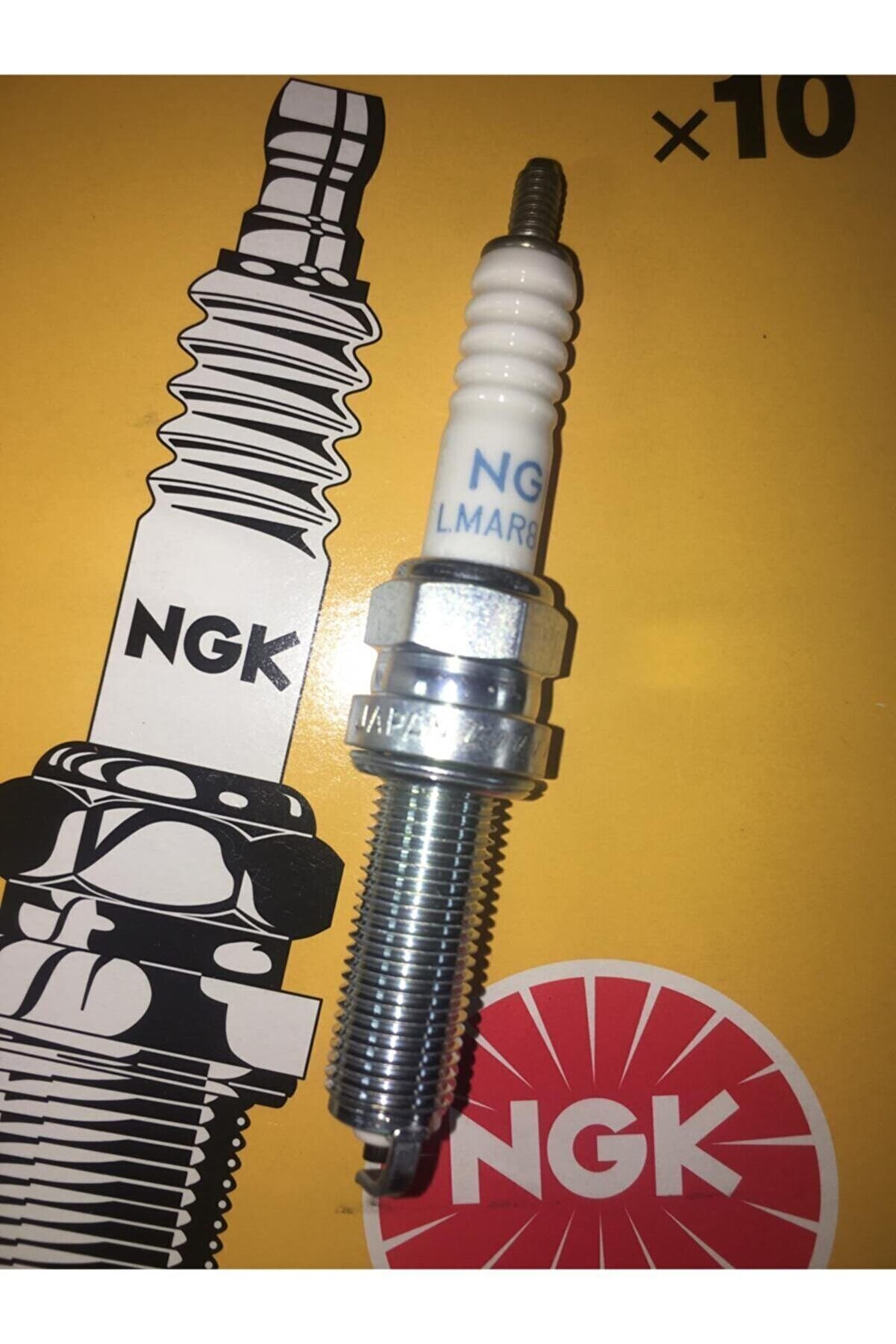 Ngk Buji̇ 4313 Lmar8A-9 (Mt 07-Xmax300-Forza250-300)