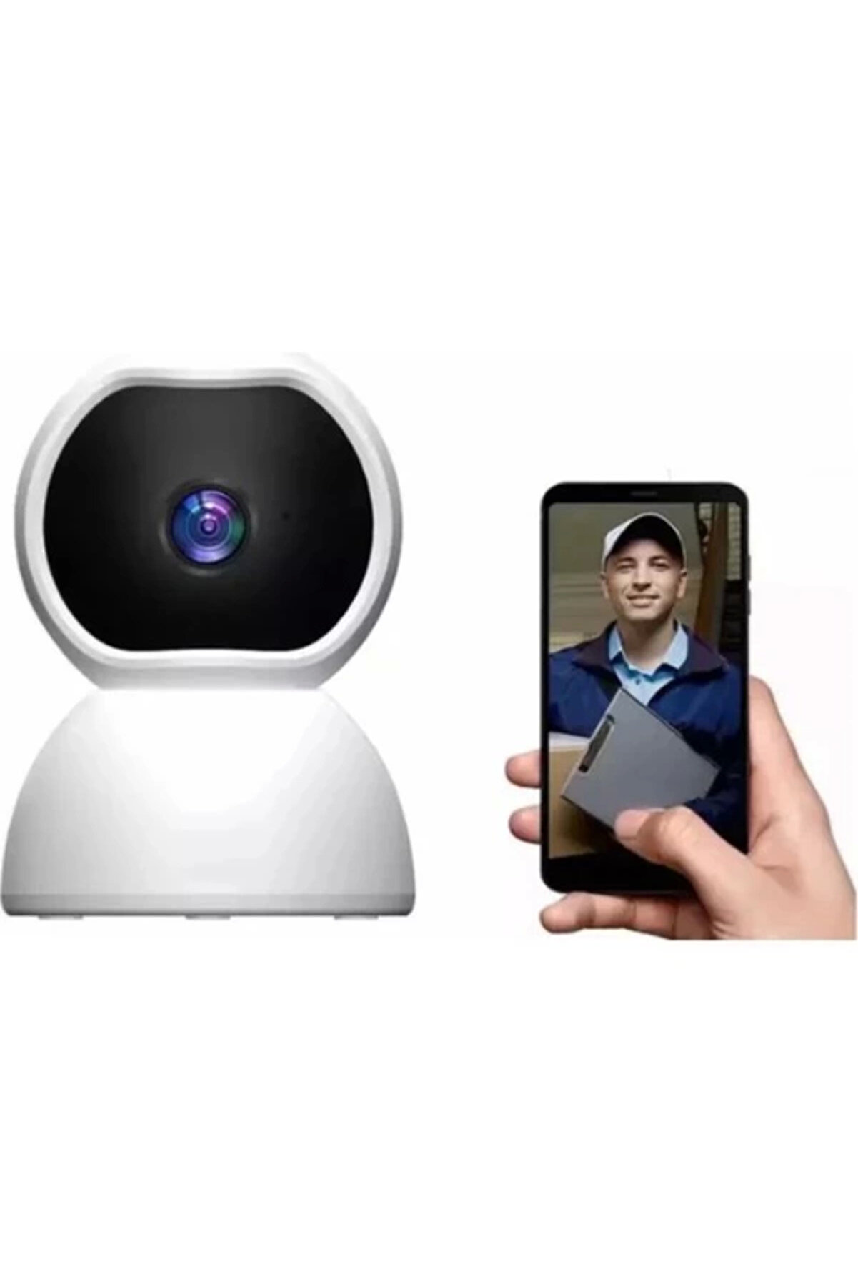 gizmurstore Çift Taraflı Ses Özellikli Wi-Fi Kamera