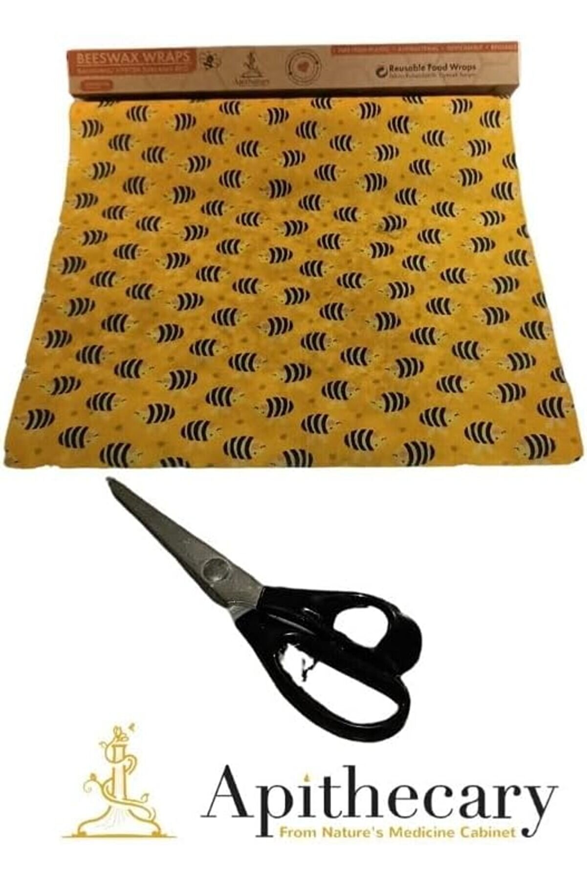 Lvnshop Bezleri̇, Bal Mumu Sarma, Tekrar Kullanılabi̇li̇r Bal Mumu Sargı Bezi̇, 100 X 33Cm Kağıdı, Sürdü