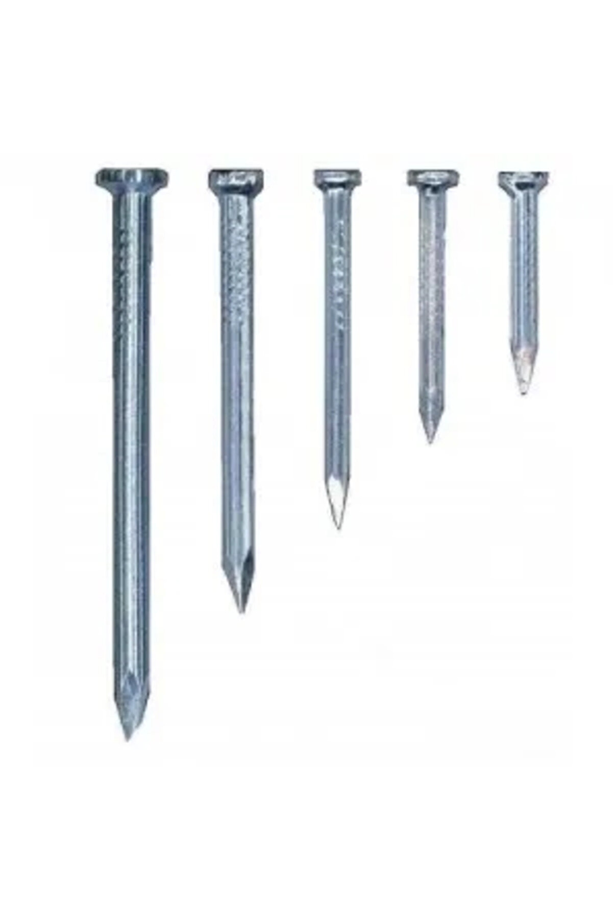 Thebestnzm Beyaz Kanallı &Ccedil;eli̇k Beton &Ccedil;i̇vi̇si̇ 5X70 100 Adet