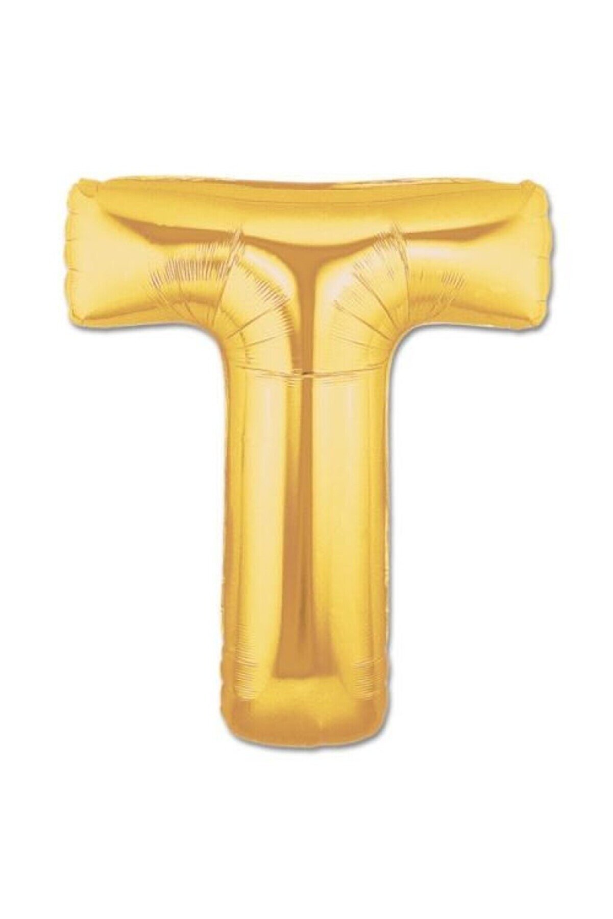 TRENDMEN Altın & Gümüş Harf ve Rakam Folyo Balon Parti Süsleri (40 cm)