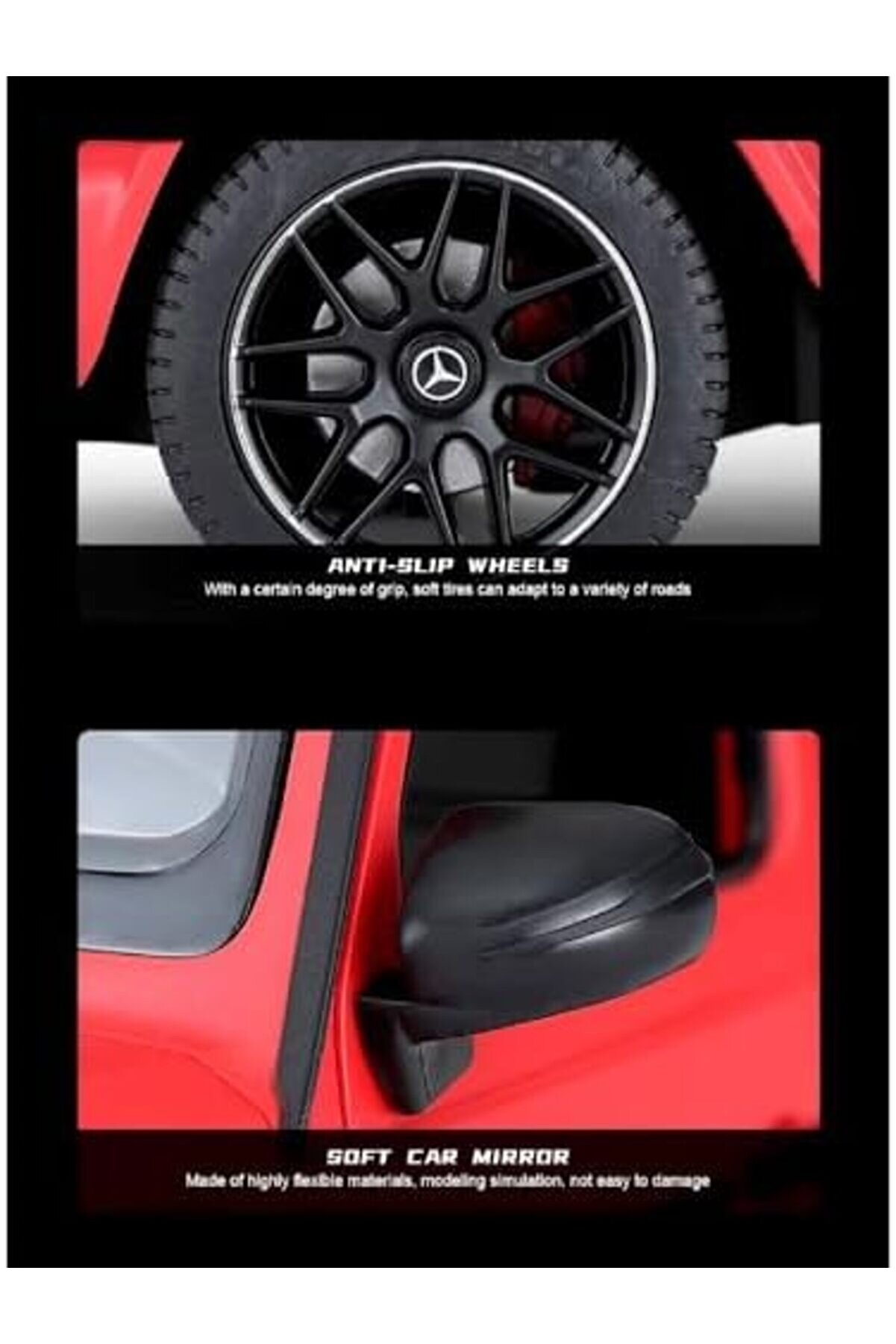 Pltnstoreshop Mercedes Benz G63 Amg Işıklı Uzaktan Kumandalı Araba - Kırmızı (Kırmızı) Pltnstoreshop