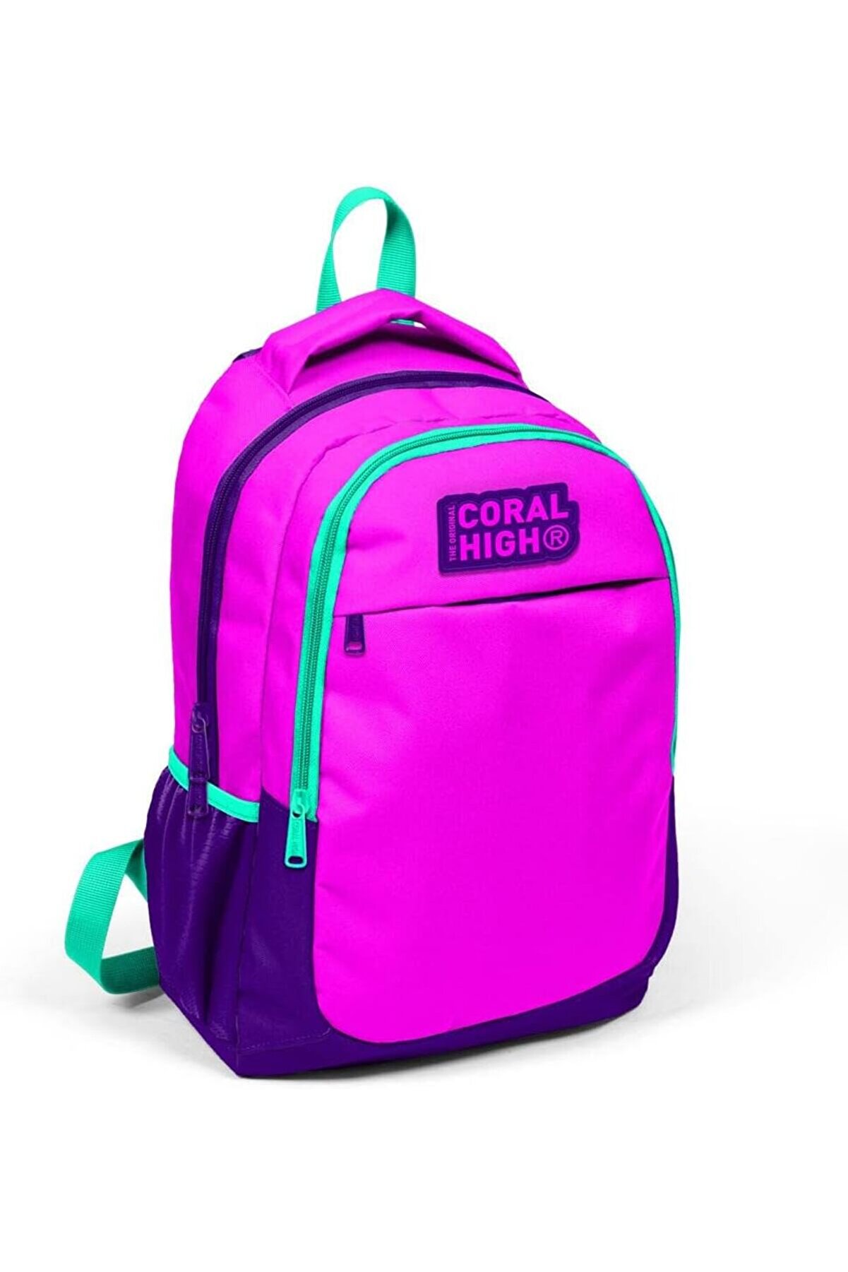 STOREMAX modashine Üç Bölmeli Kız Çocuk İlkokul ve Ortaokul Okul Sırt Çantası - Mor Pembe modascope 1014773